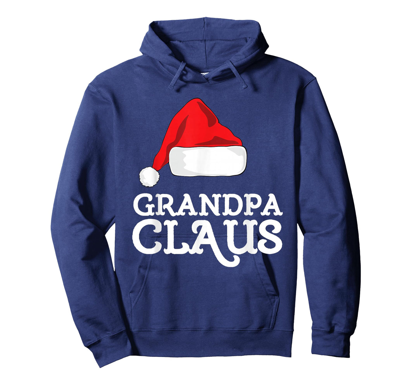 Grandpa Claus Christmas Santa's Hat Pajama Family Xmas T-Shirt