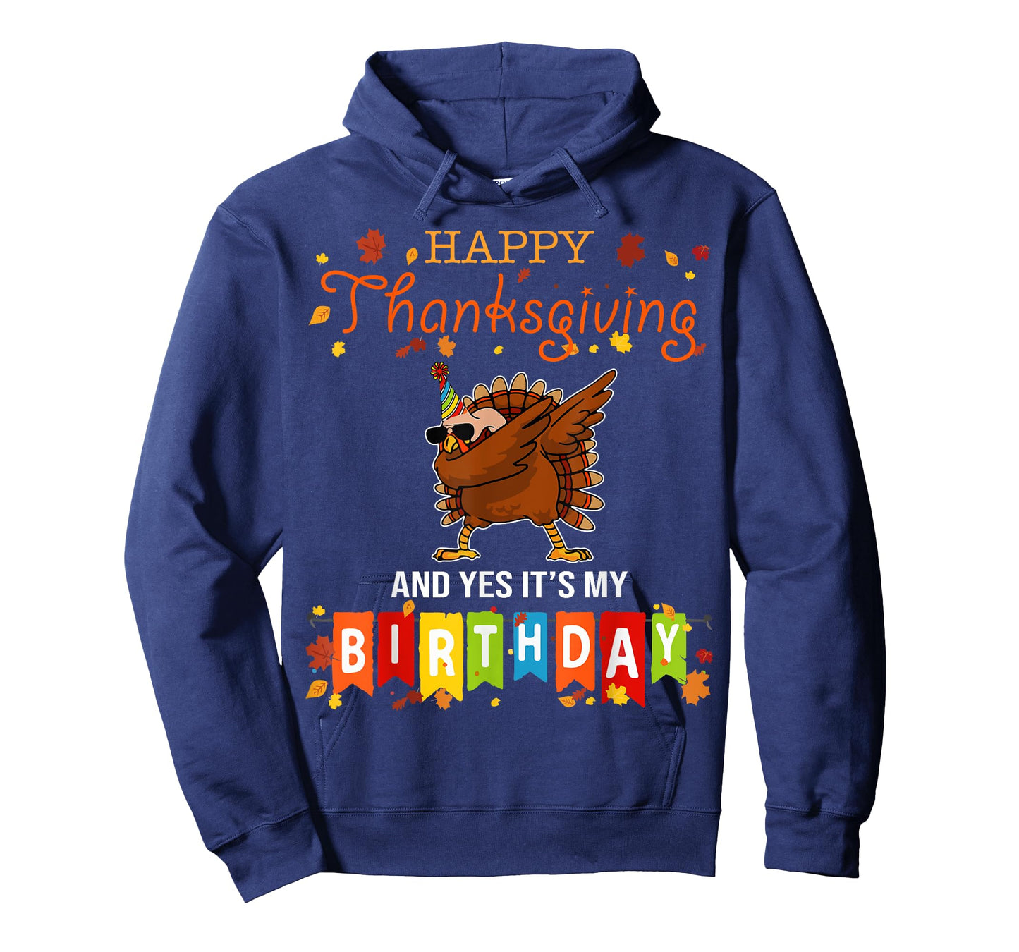 Funny Turkey Dab Thanksgiving Birthday T-Shirt
