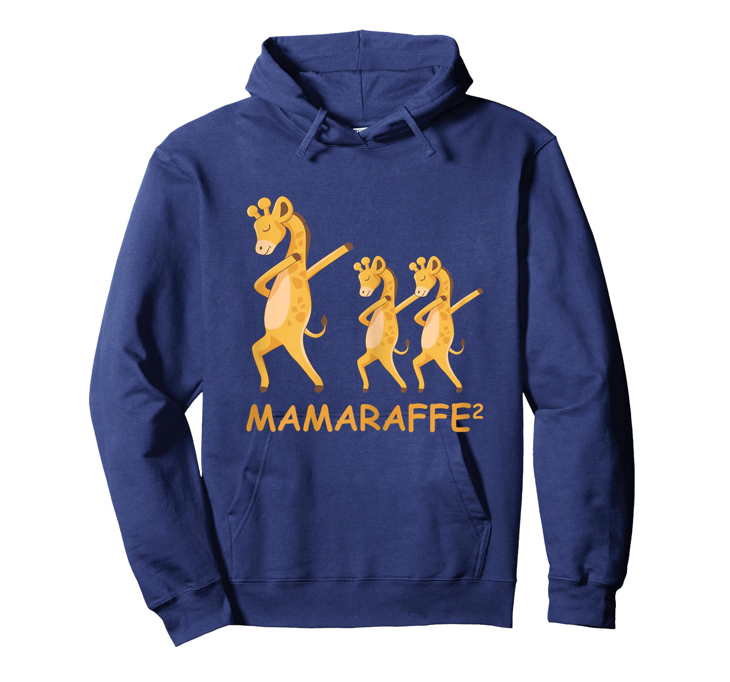 Dabbing Mamaraffe Giraffe Mom of Twins T-Shirt