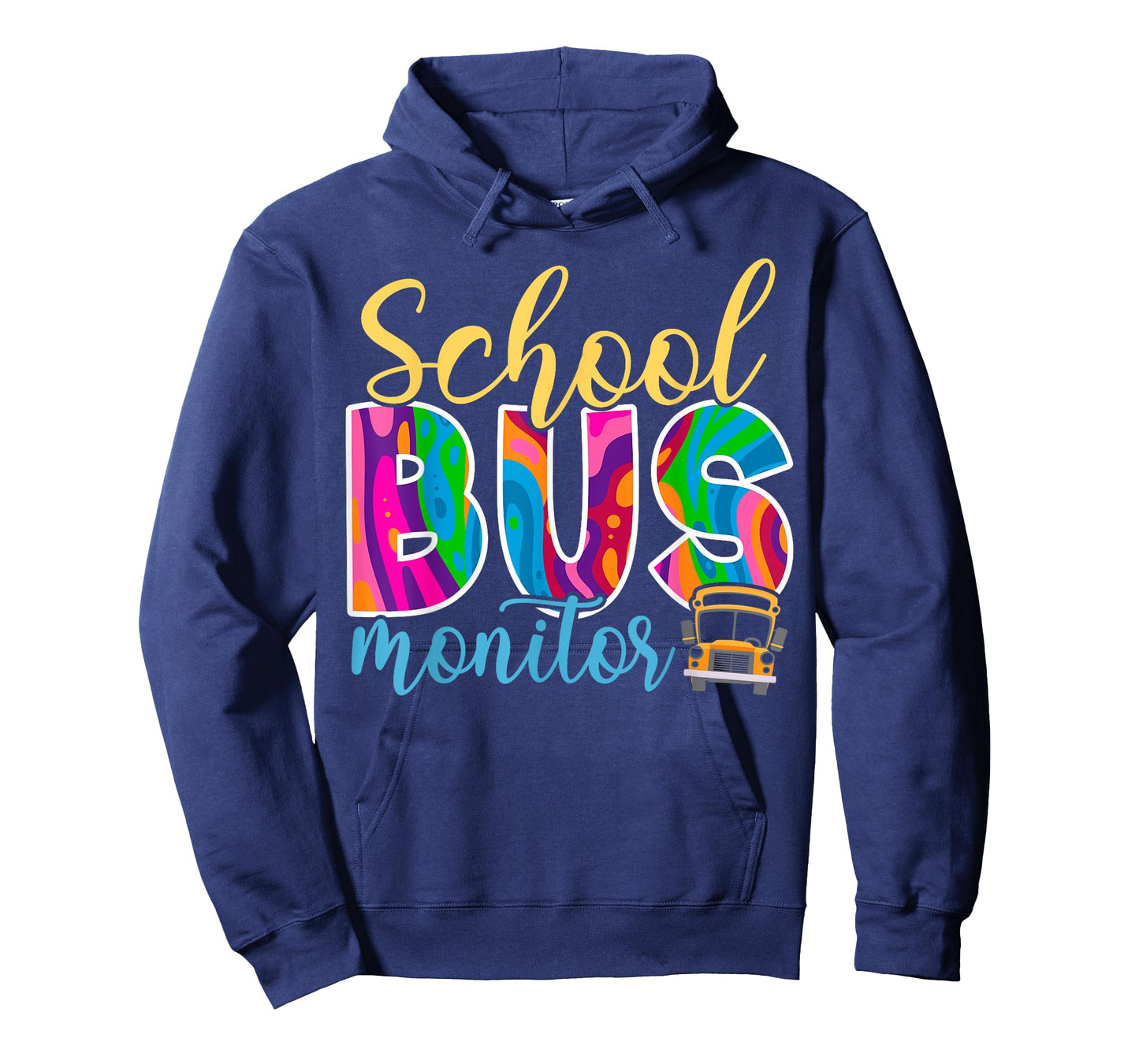 Cute School Bus Monitor T-Shirt