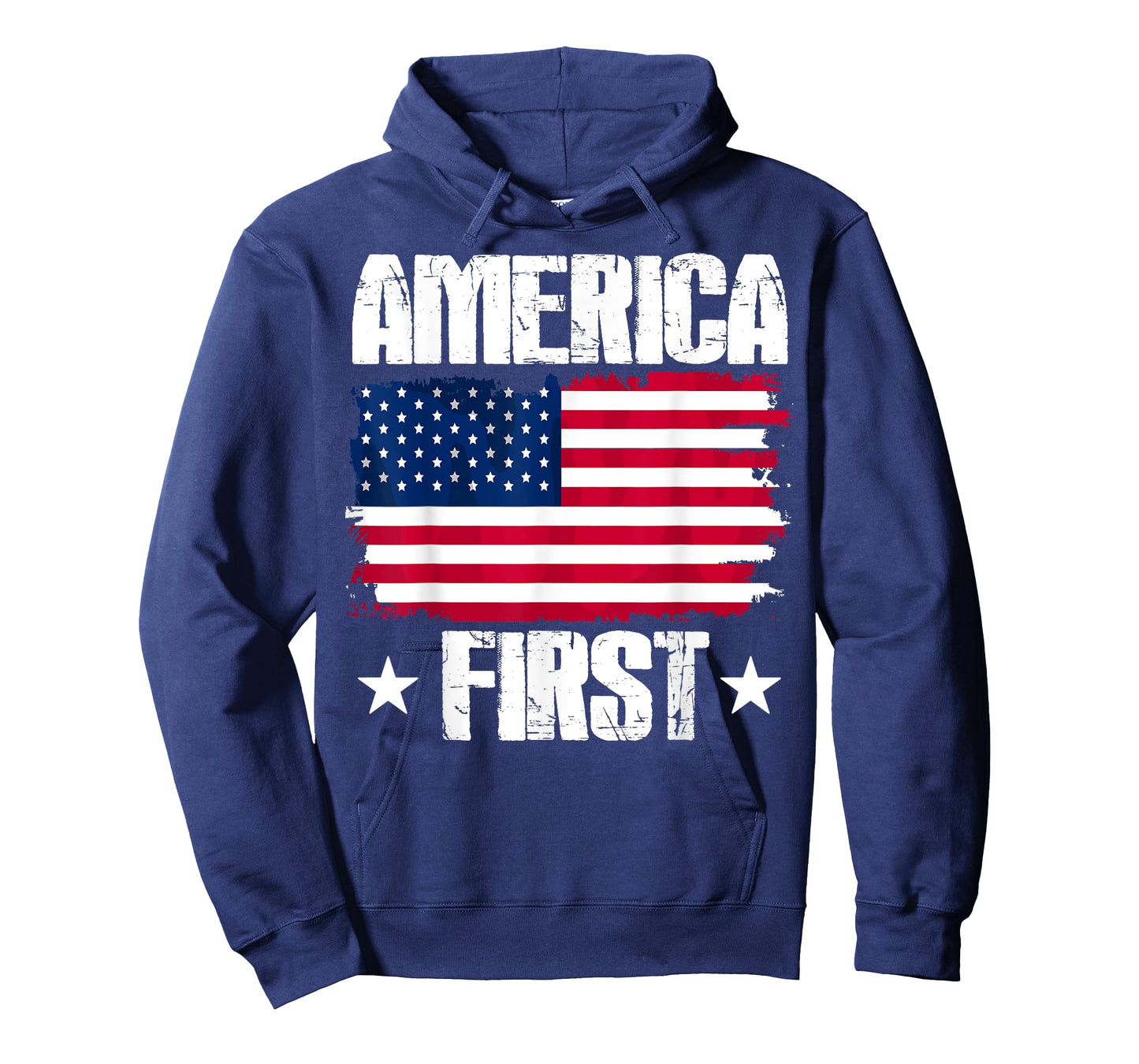 America First Donald Trump USA Flag T-Shirt for Women Men