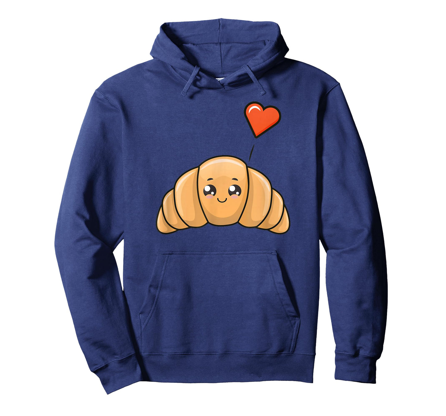 Cute Kawaii Illustration of Croissant T-Shirt