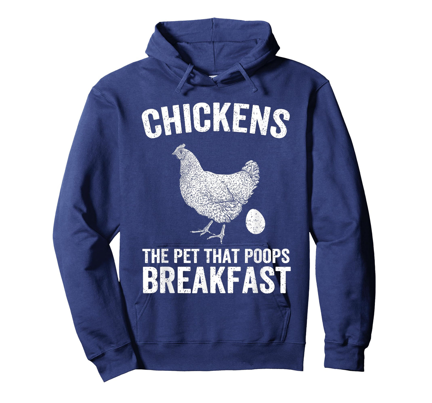 Chickens The Pet That Poops Breakfast Chicken Funny Farmer T-Shirt
