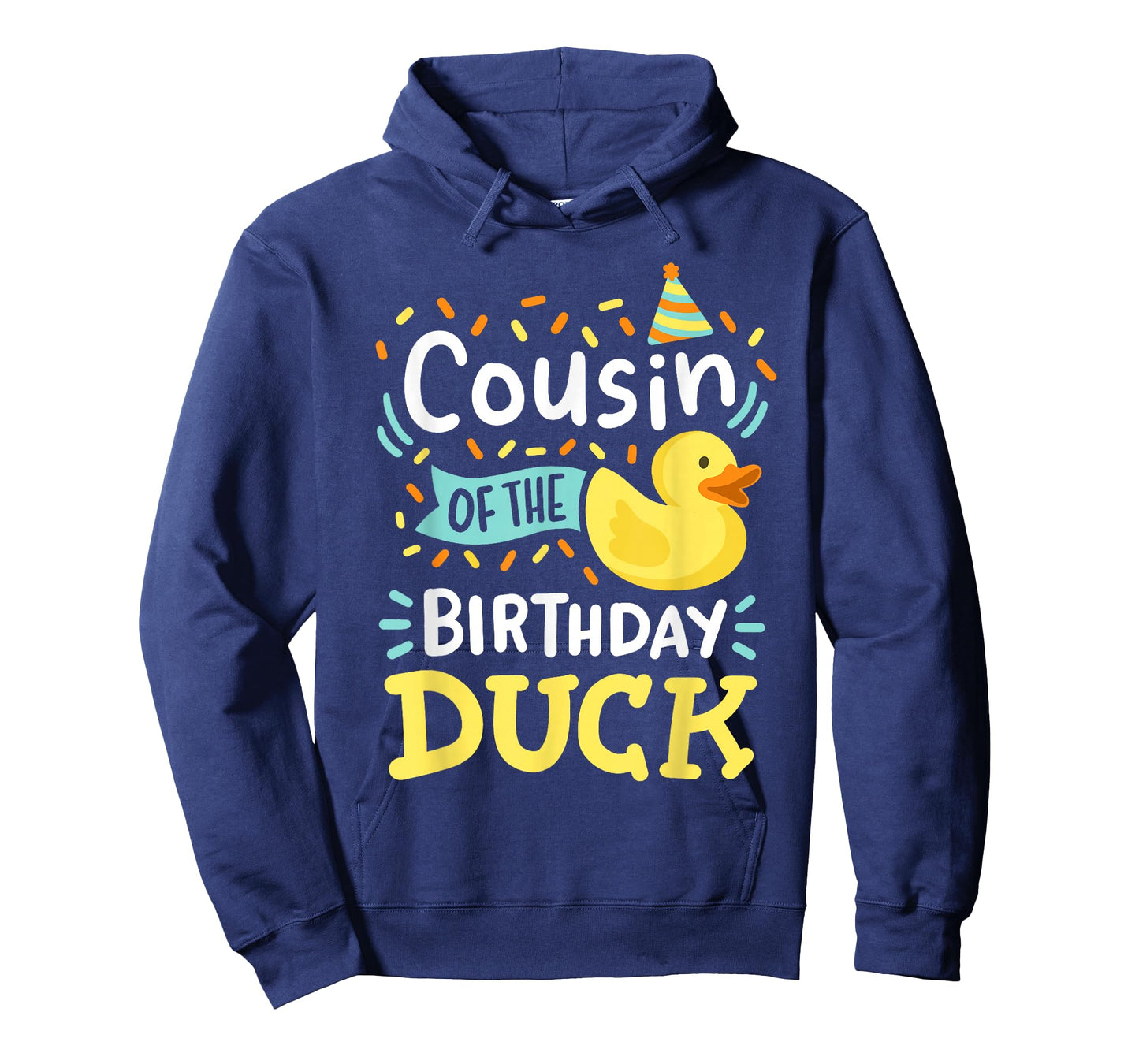 Cousin Of The Birthday Duck Boy Rubber Duck Bday Family T-Shirt