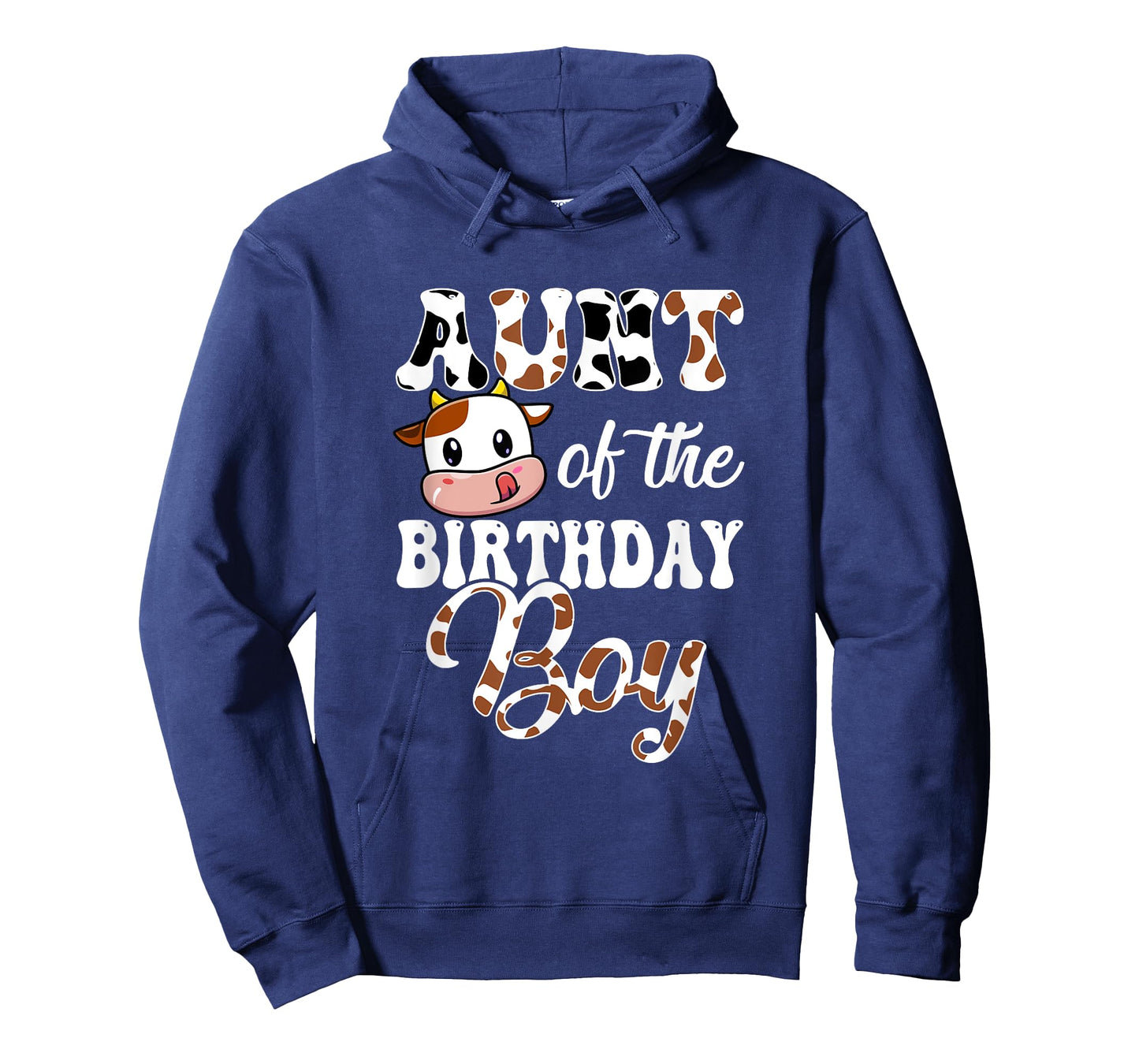 Aunt Of The Birthday Boy Cow Farm 1St Birthday Boy T-Shirt
