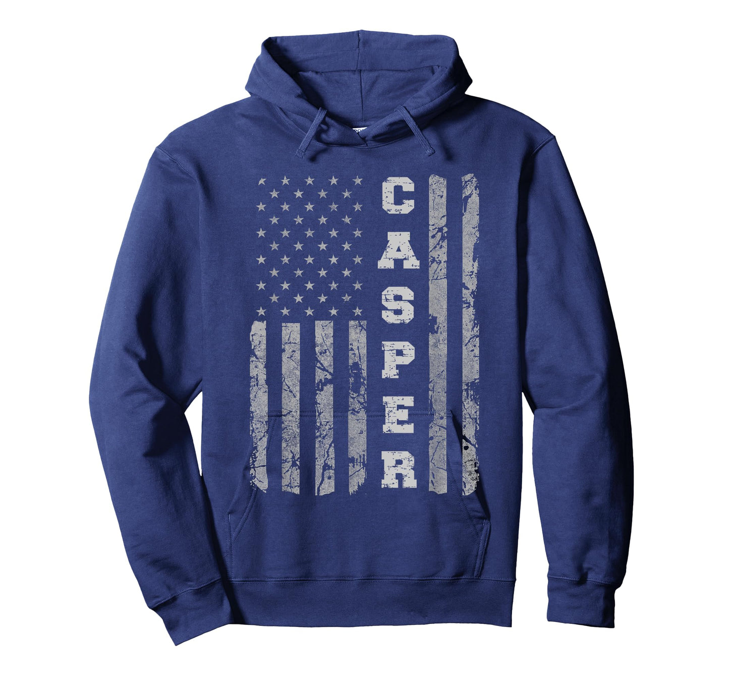 Casper, Wyoming, American Flag T-Shirt for Women Kids Men