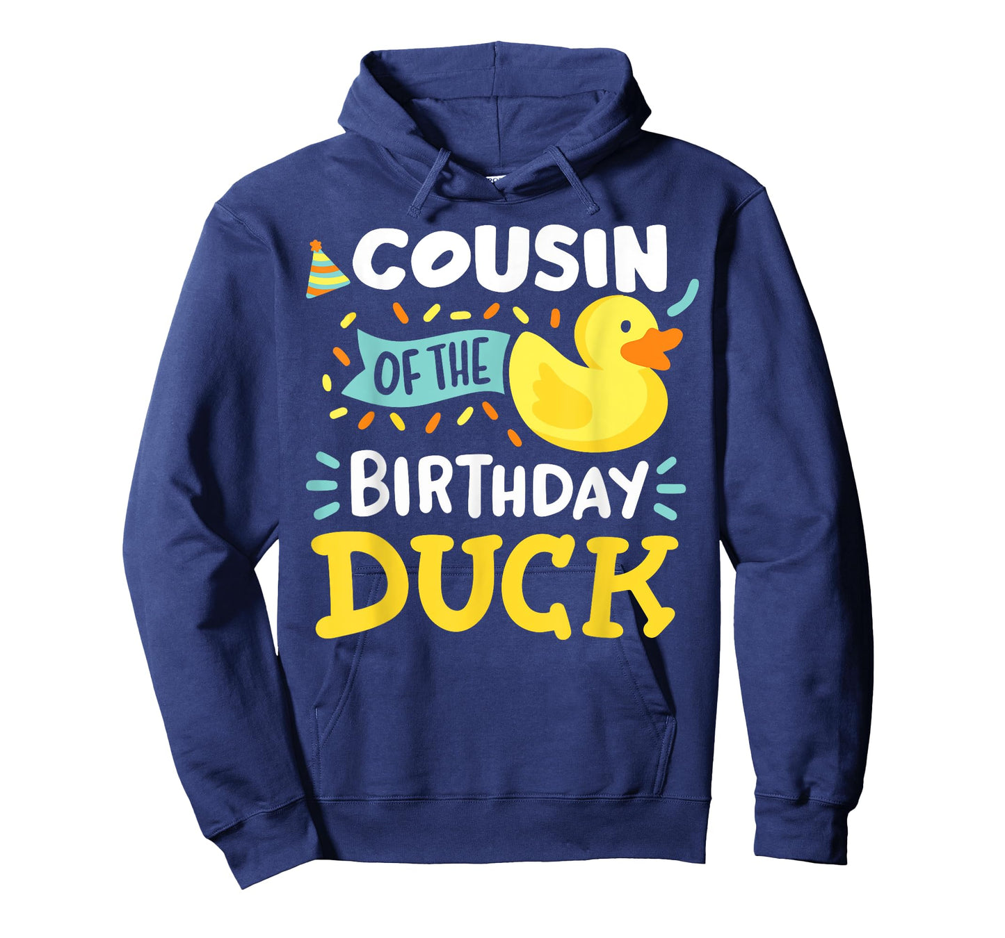 Cousin Of The Birthday Duck Boy Rubber Duck Bday Family T-Shirt