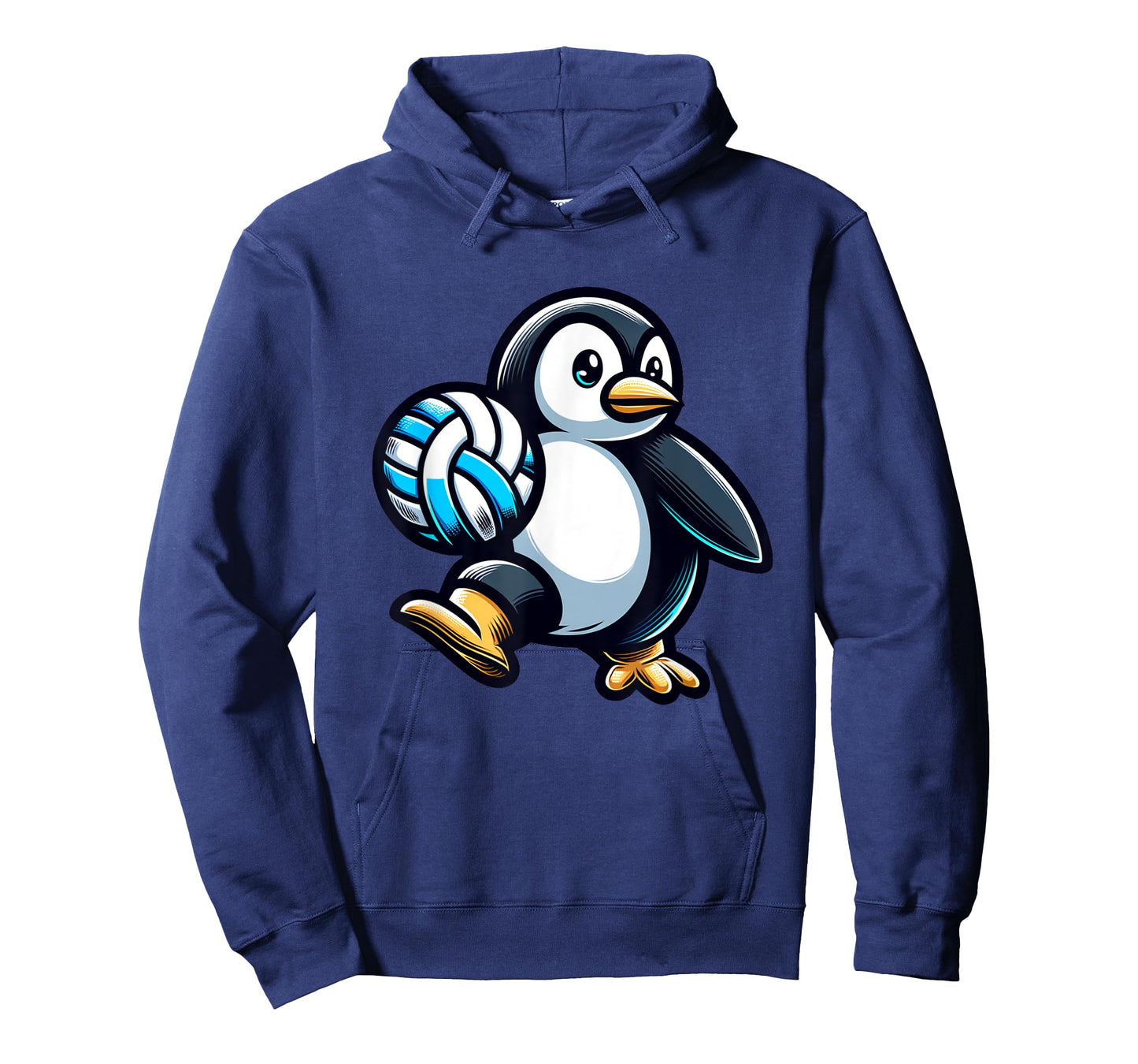 Adorable Penguin Volleyball Design Fun T-Shirt