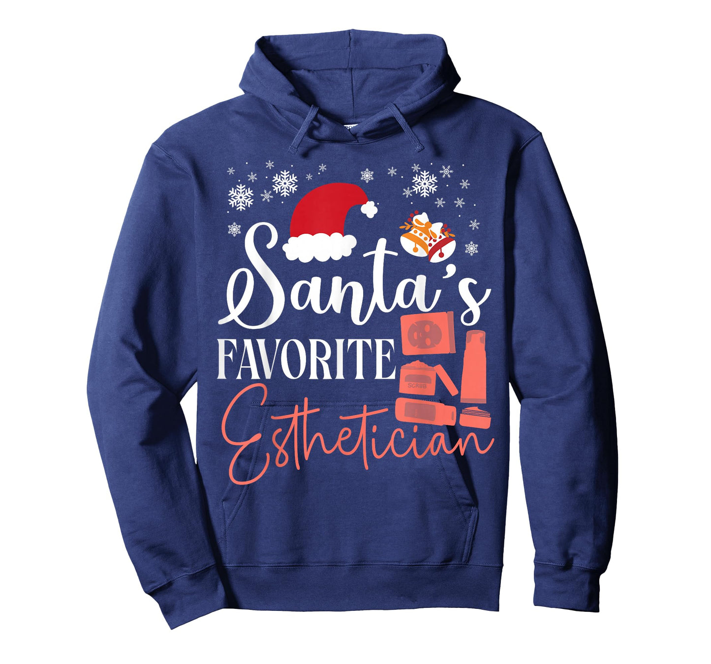 Cute Licensed Esthetician Skincare Beautician Christmas T-Shirt
