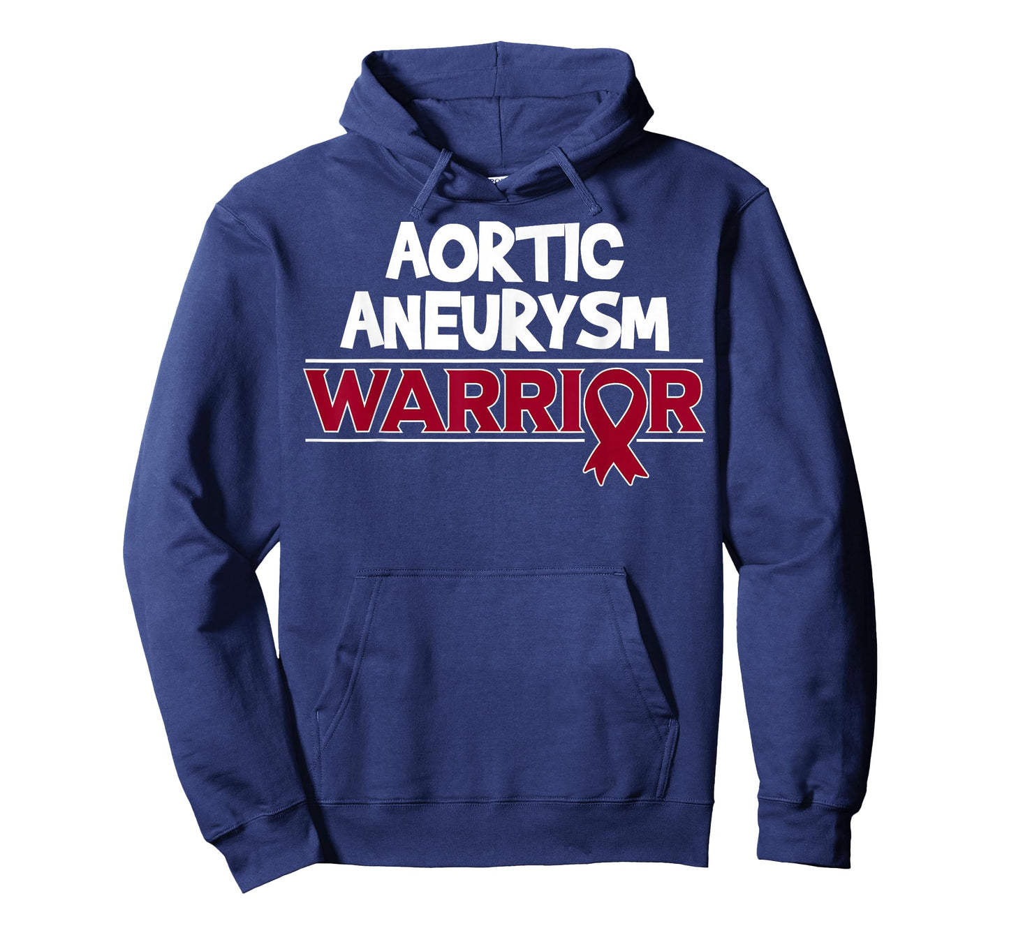 Aortic Aneurysm Survivor Burgundy Ribbon T-Shirt