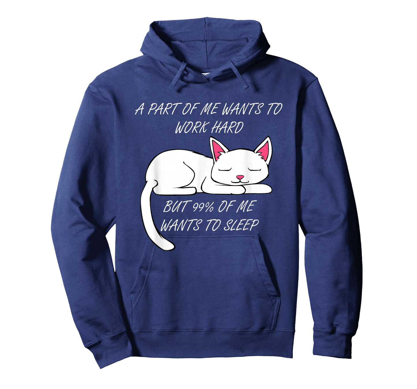 Lazy Cat Funny Kitty Work Office Excuse T-Shirt
