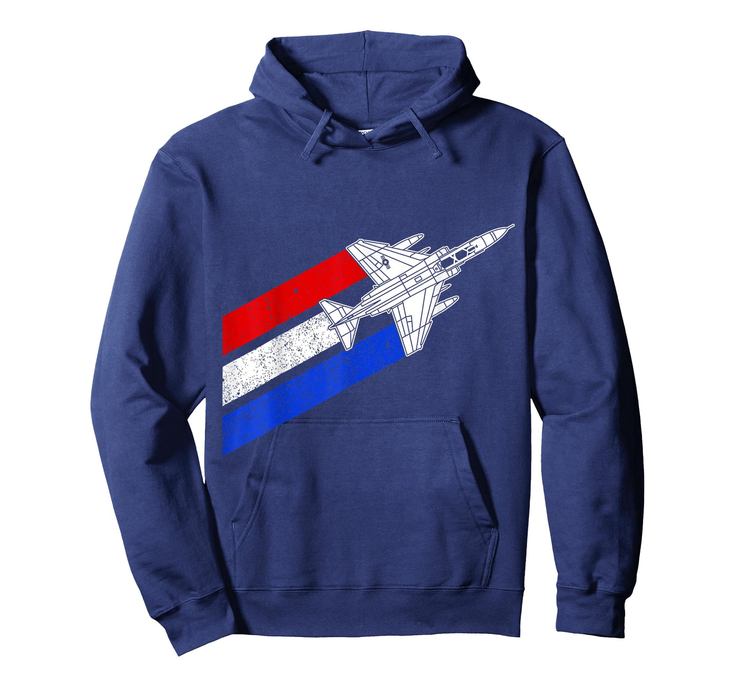 F-4 Phantom Airplane Vintage USA Contrails Red White Blue F4 T-Shirt