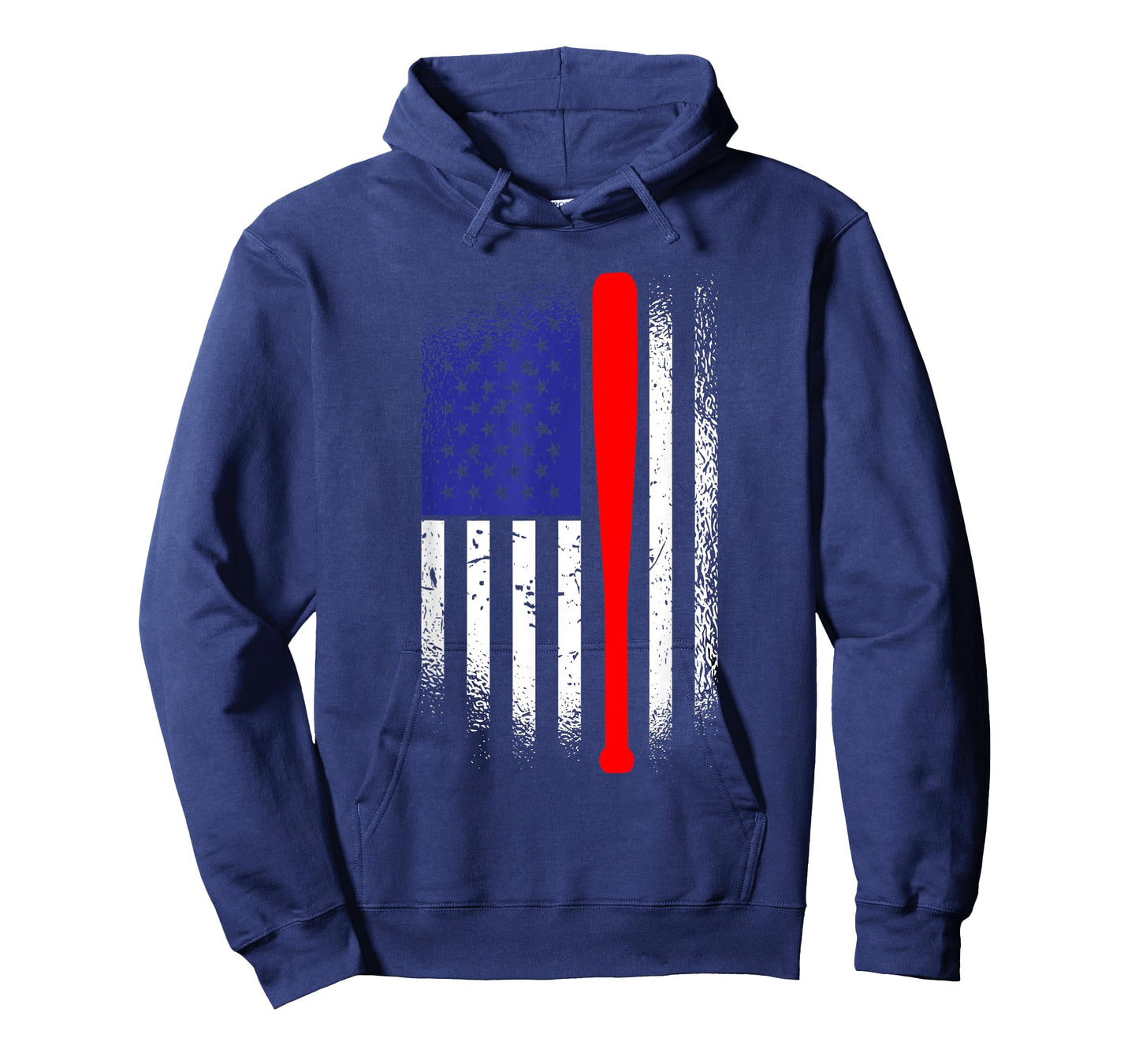 American Flag Baseball 4th Of July Patriotic Memorial Day T-Shirt