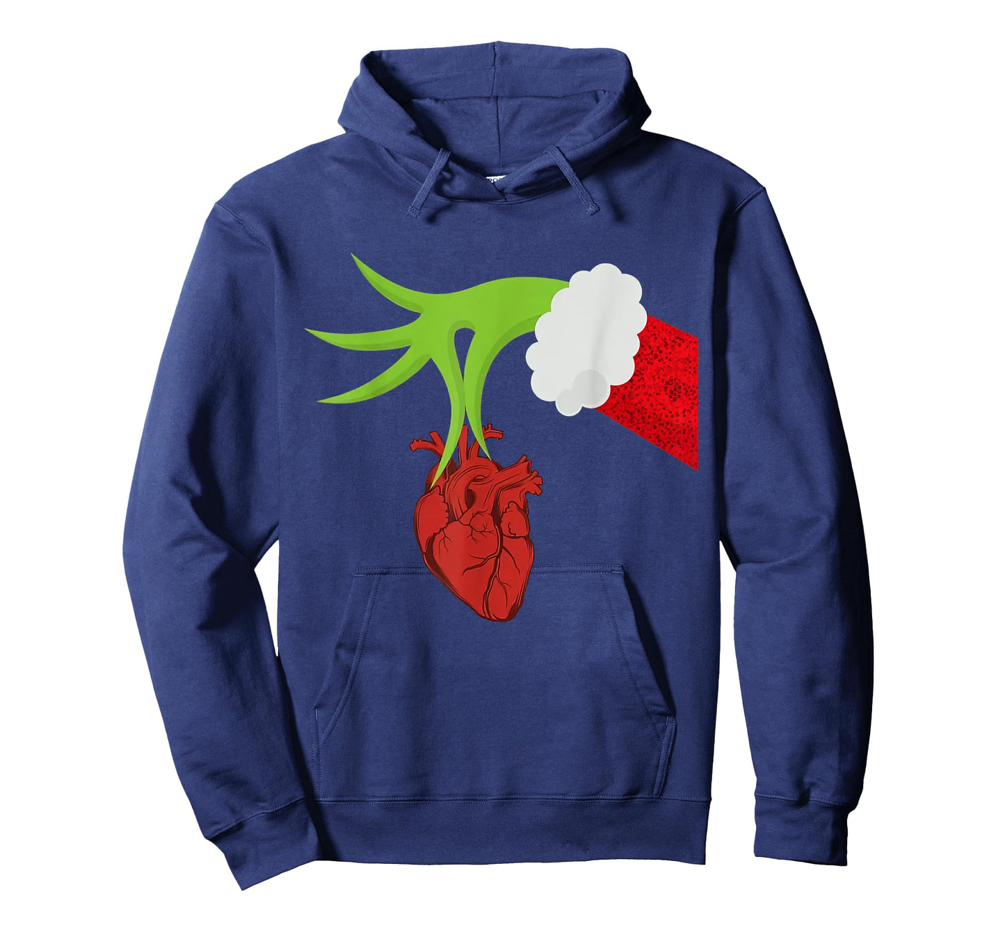 Christmas Cardiac Nurse Heart Anatomy Cardiology RN Nursing T-Shirt