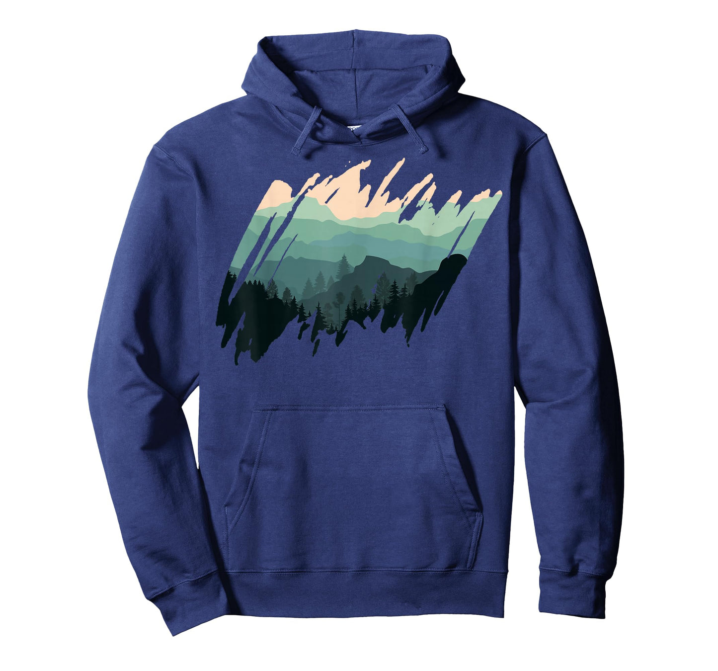 Timeless Mountain, Nature Trees and Forest T-Shirt