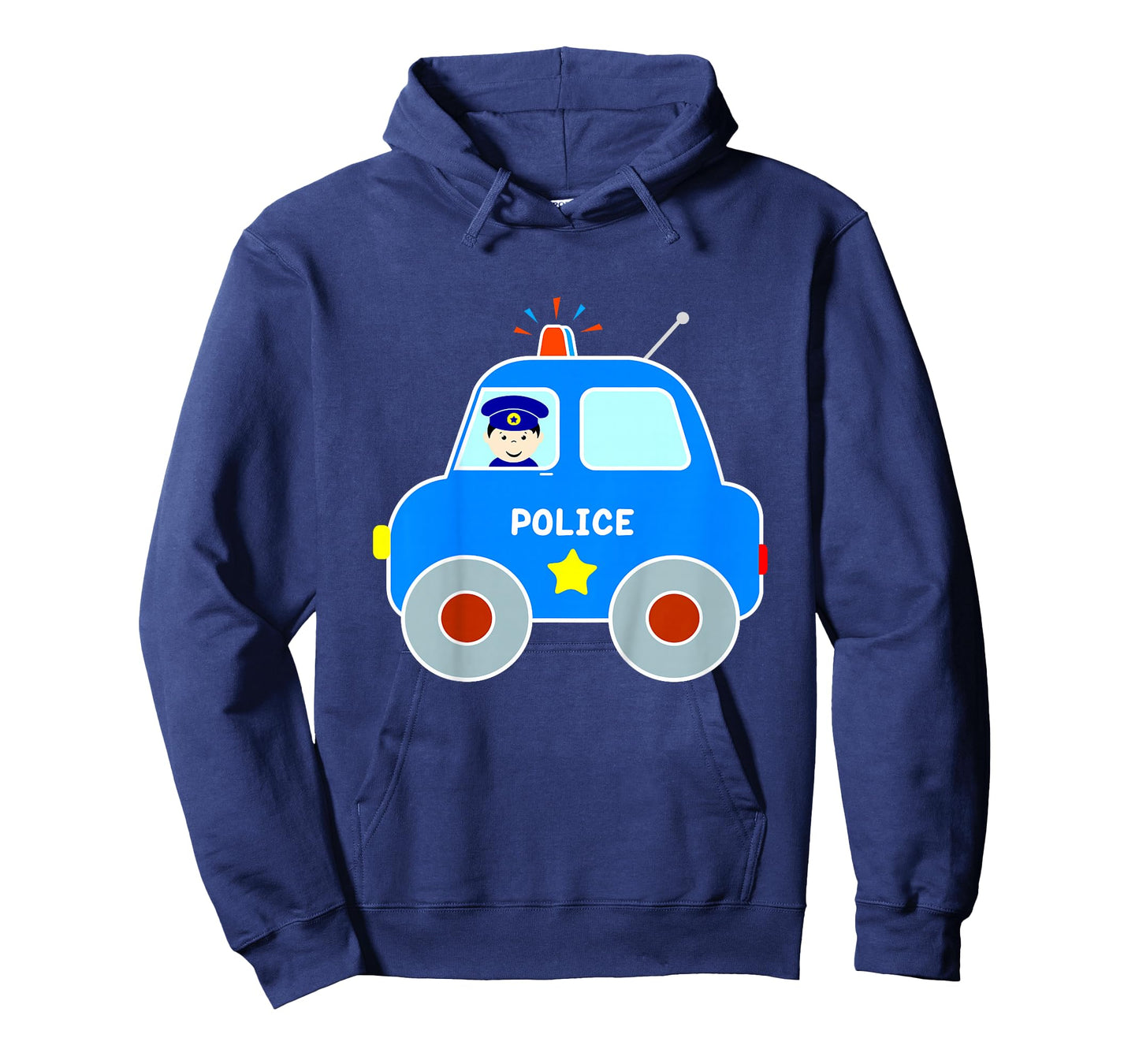 Police Car Toddler Boys Girls Cute Cop Patrol Vehicle T-Shirt
