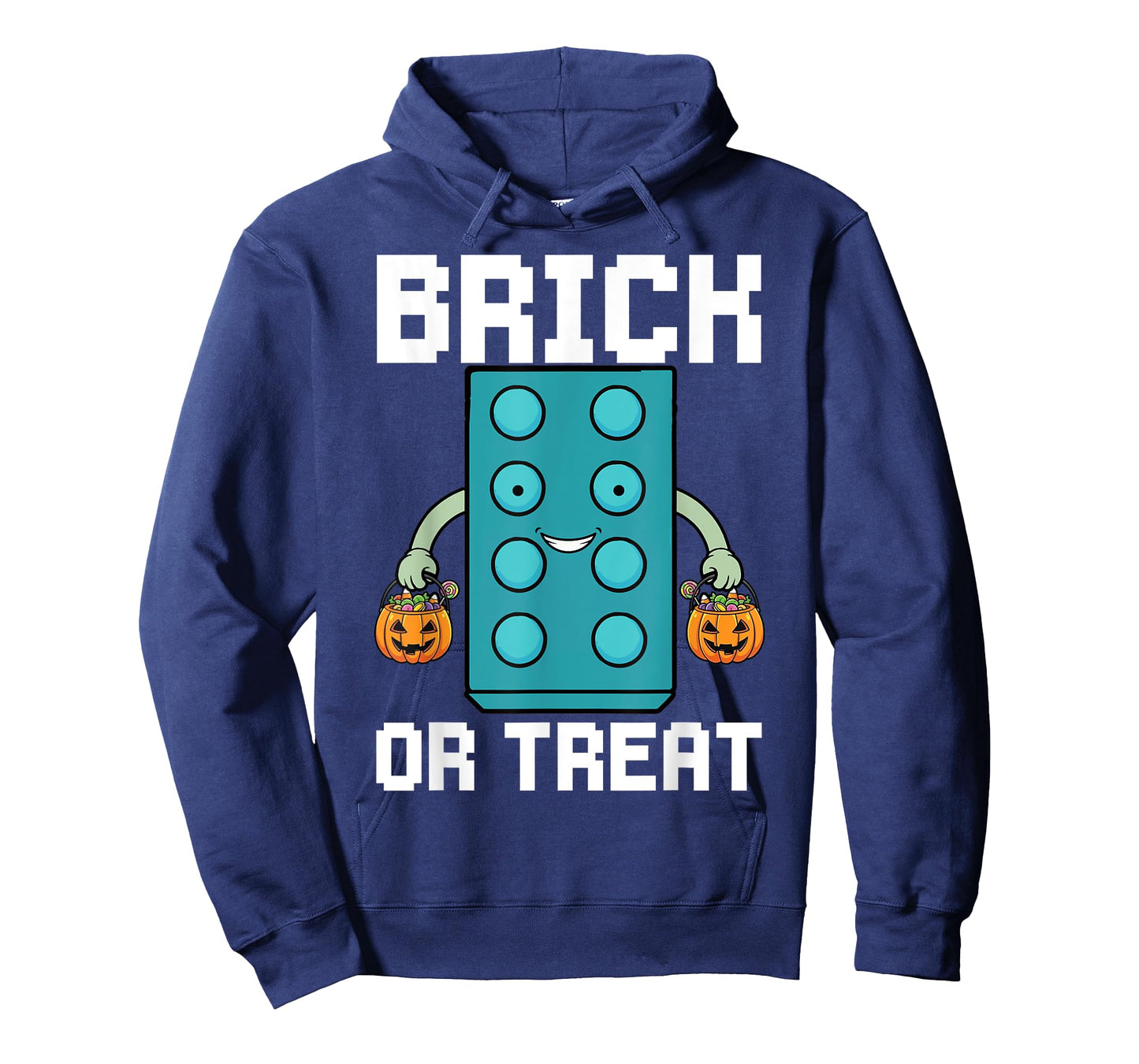 Brick Or Treat Brick Master Builder Toy Block Halloween T-Shirt