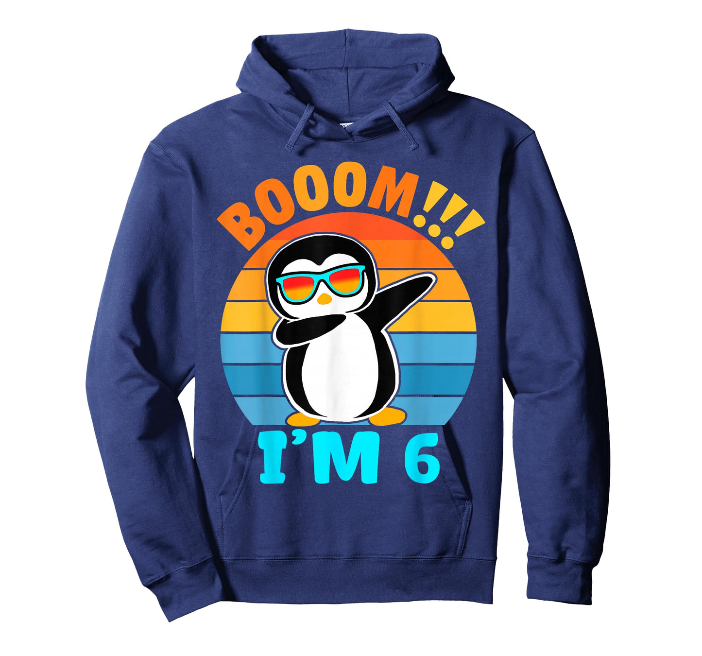 6th Birthday Dabbing Penguin 6 Year Old Bday Party Boy Girl T-Shirt