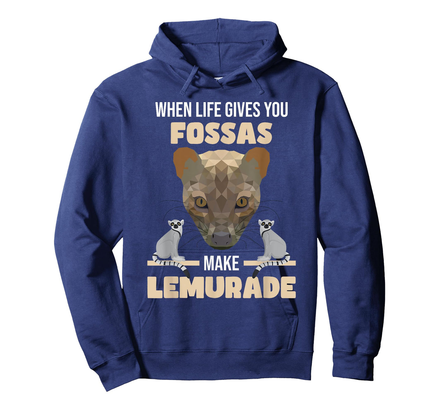 Fossa Hunting Lemurs | Carnivore Fossa Graphic | Madagascar T-Shirt