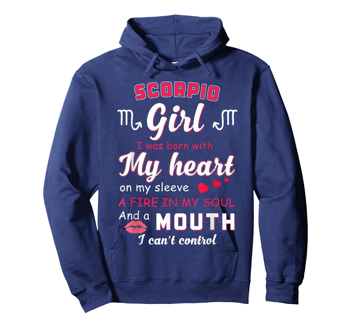 Scorpio Girl Funny Quote with Zodiac Sign Birthday T-Shirt