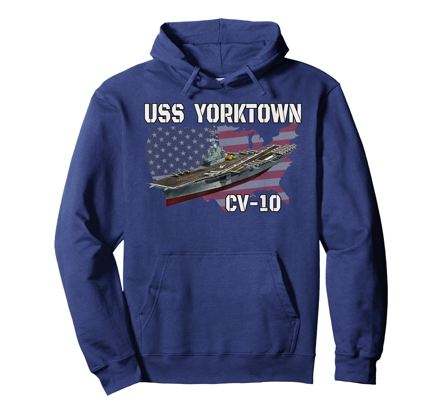 USS Yorktown CV-10 Aircraft Carrier Veterans Day Grandpa T-Shirt