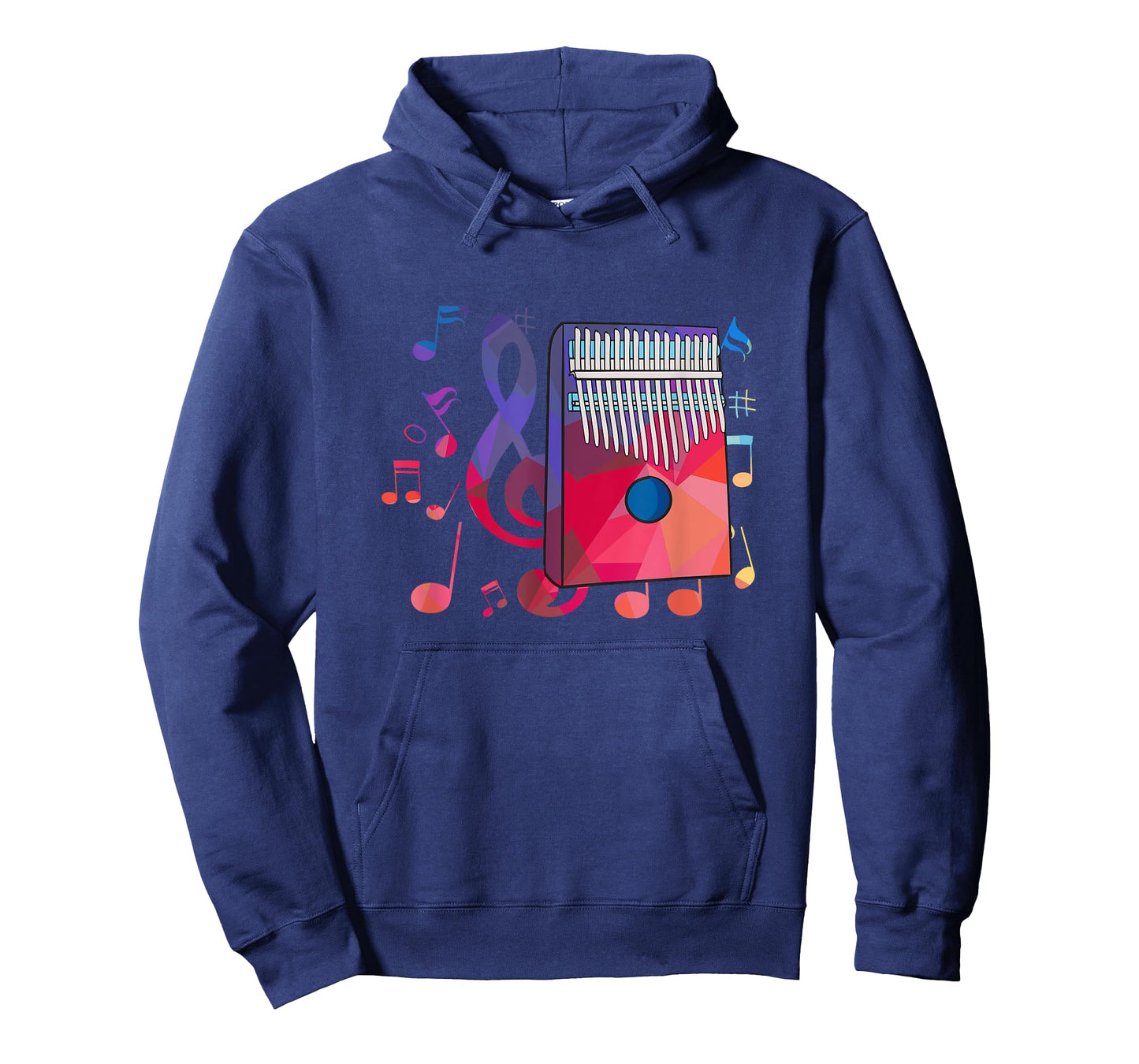 Colorful Idiophone Design for Kalimba Players T-Shirt