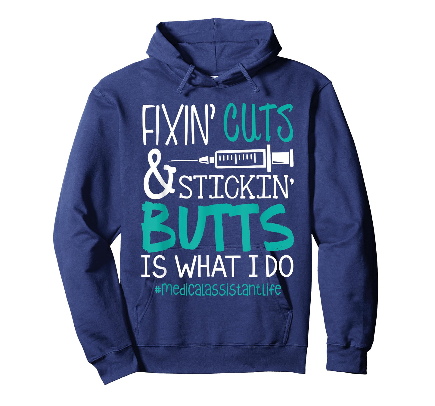 CMA T Shirts | Fix Cuts Stickin Butts Medical Assistant T-Shirt