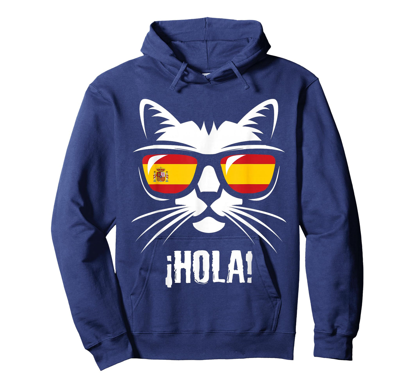Funny Cat Spanish Flag T-Shirt