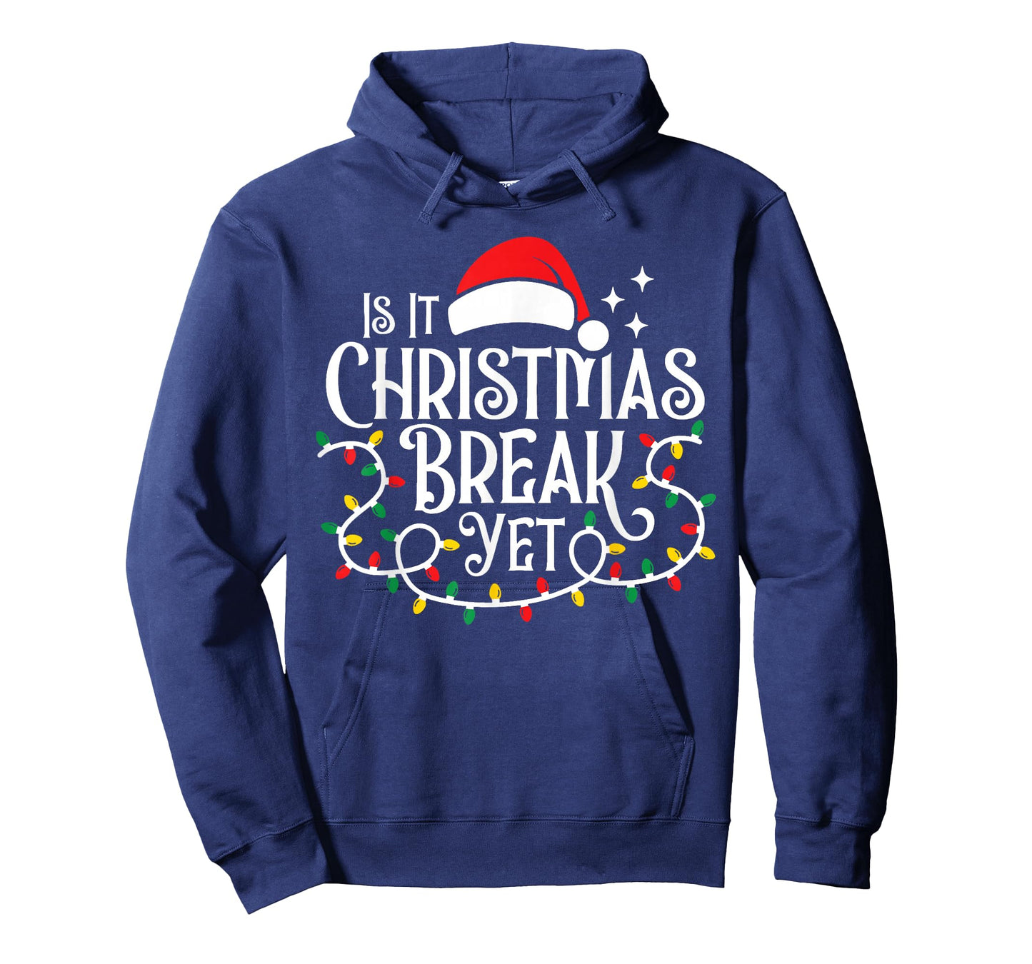 is It Christmas Break Yet Funny Retro Festive Theme T-Shirt