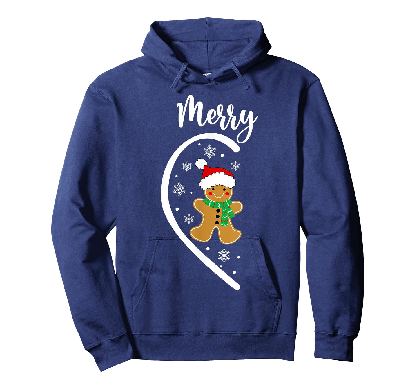 Merry Christmas Gingerbread Couple Christmas Pajama Matching T-Shirt