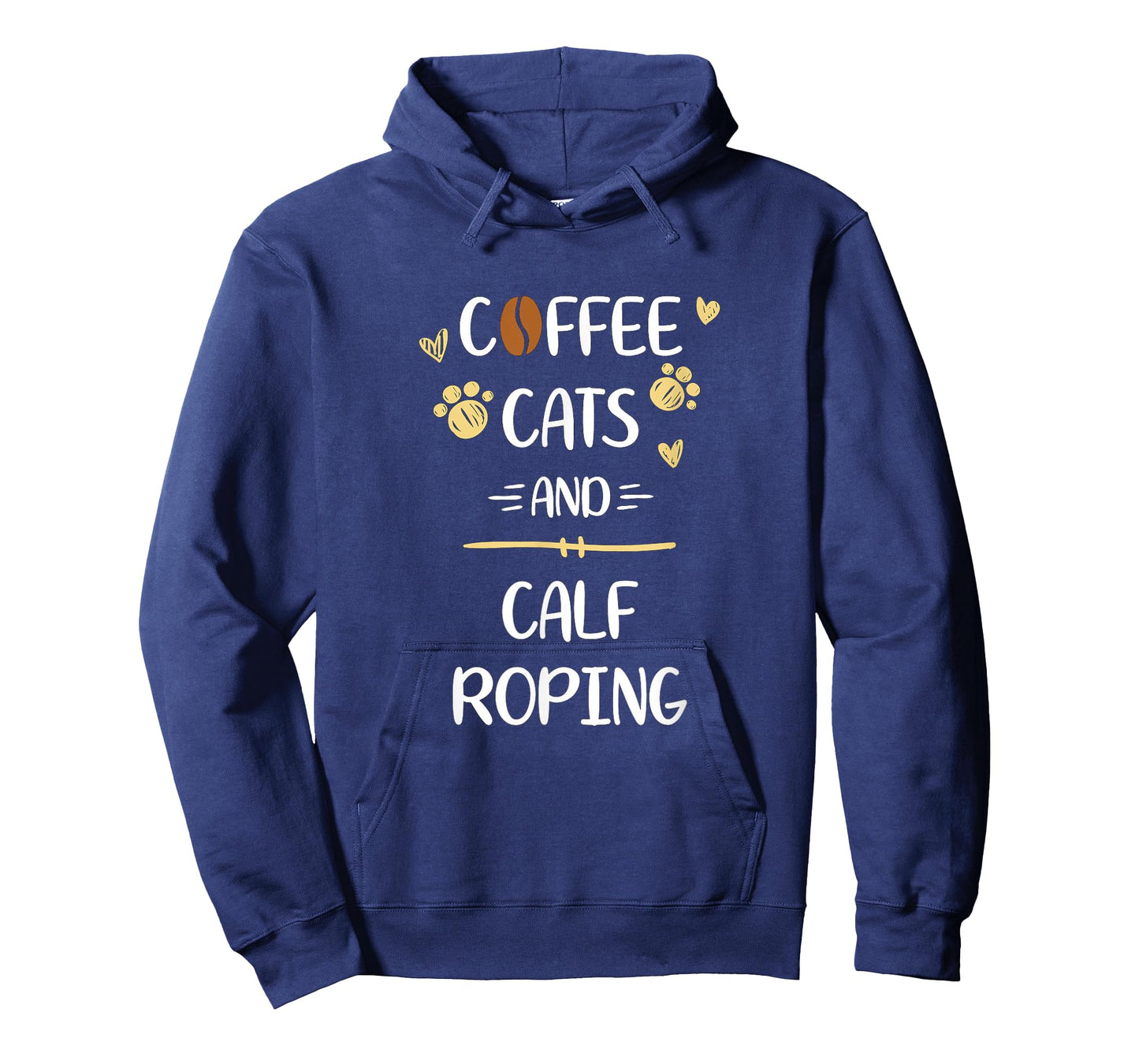 Coffee Cats and Calf Roping | Roping Rodeo T-Shirt