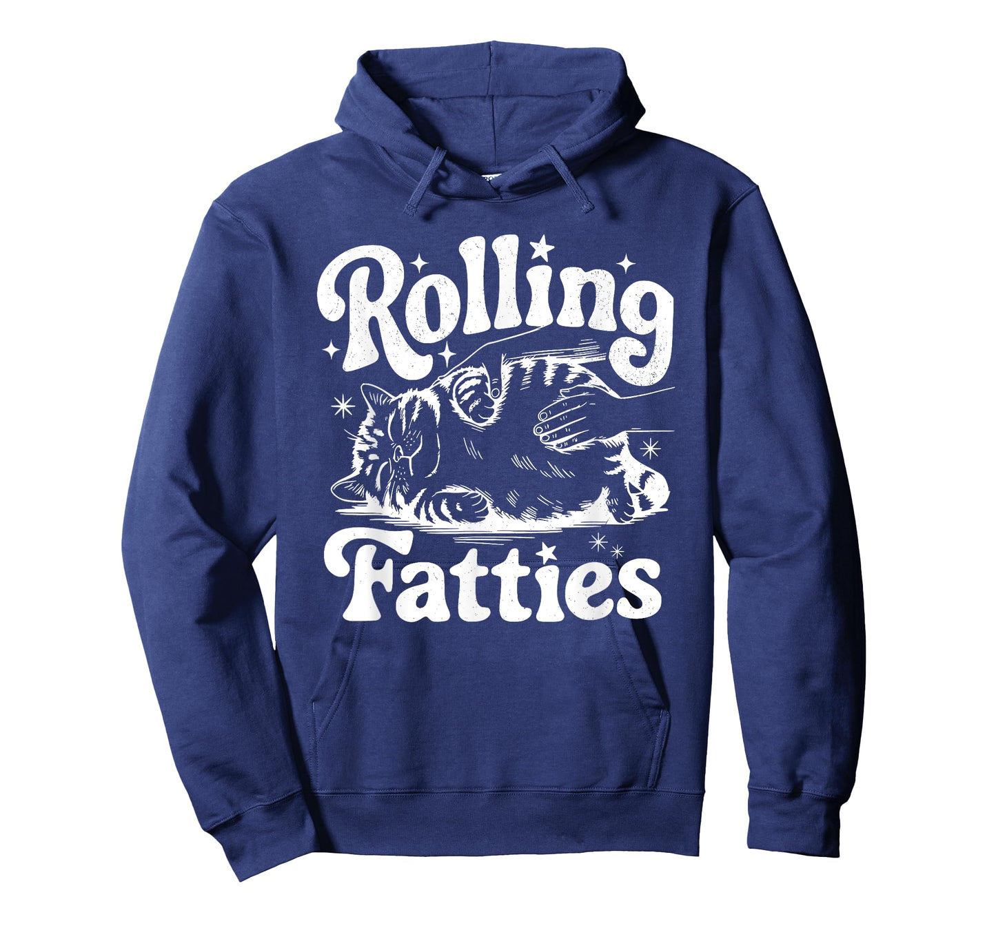 Rolling Fatties Cat Funny Cute Cat Lover Kitten Owner Kitty T-Shirt
