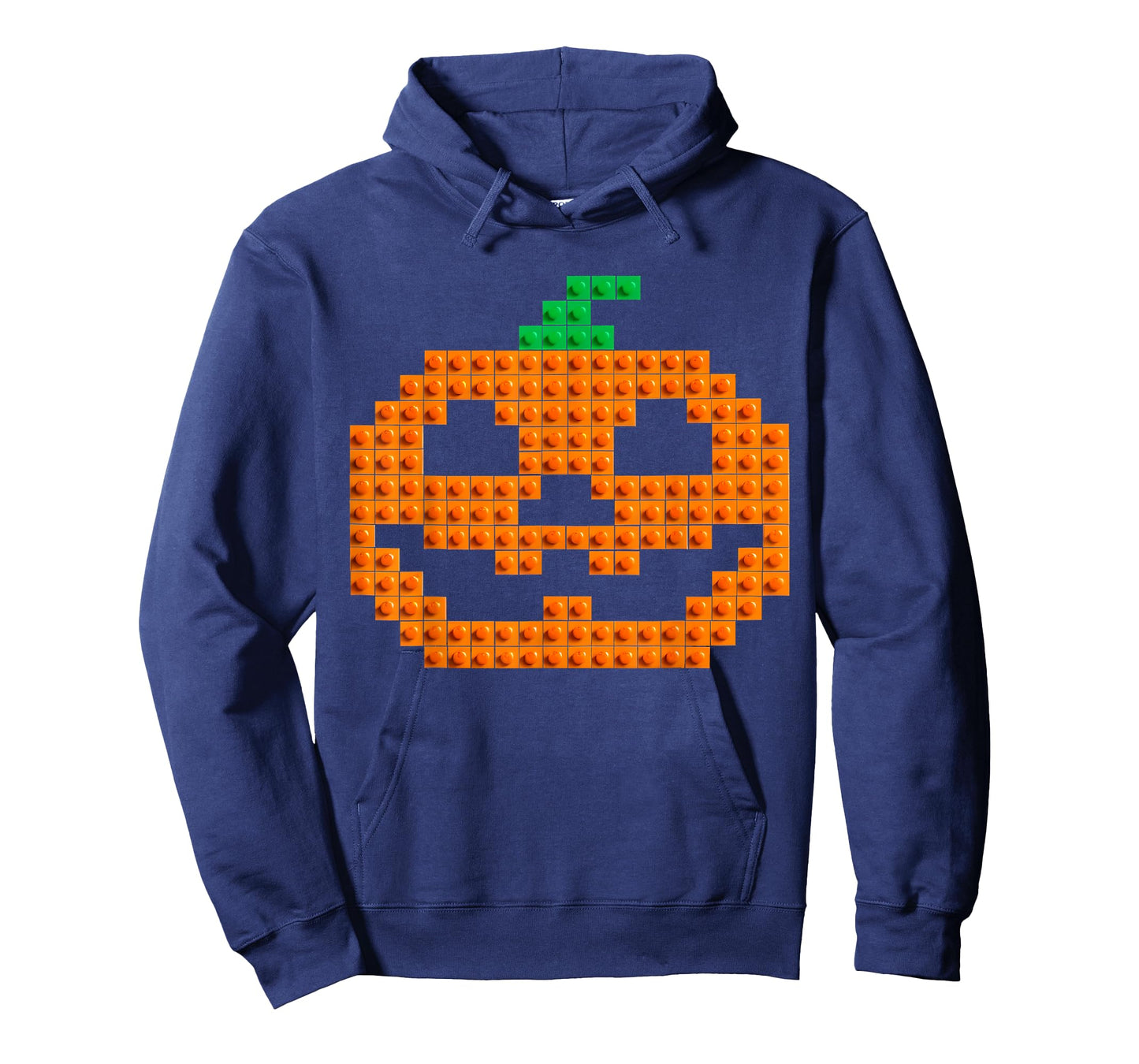 Halloween Master Builder Pumpkin Brick Building Block Boys T-Shirt