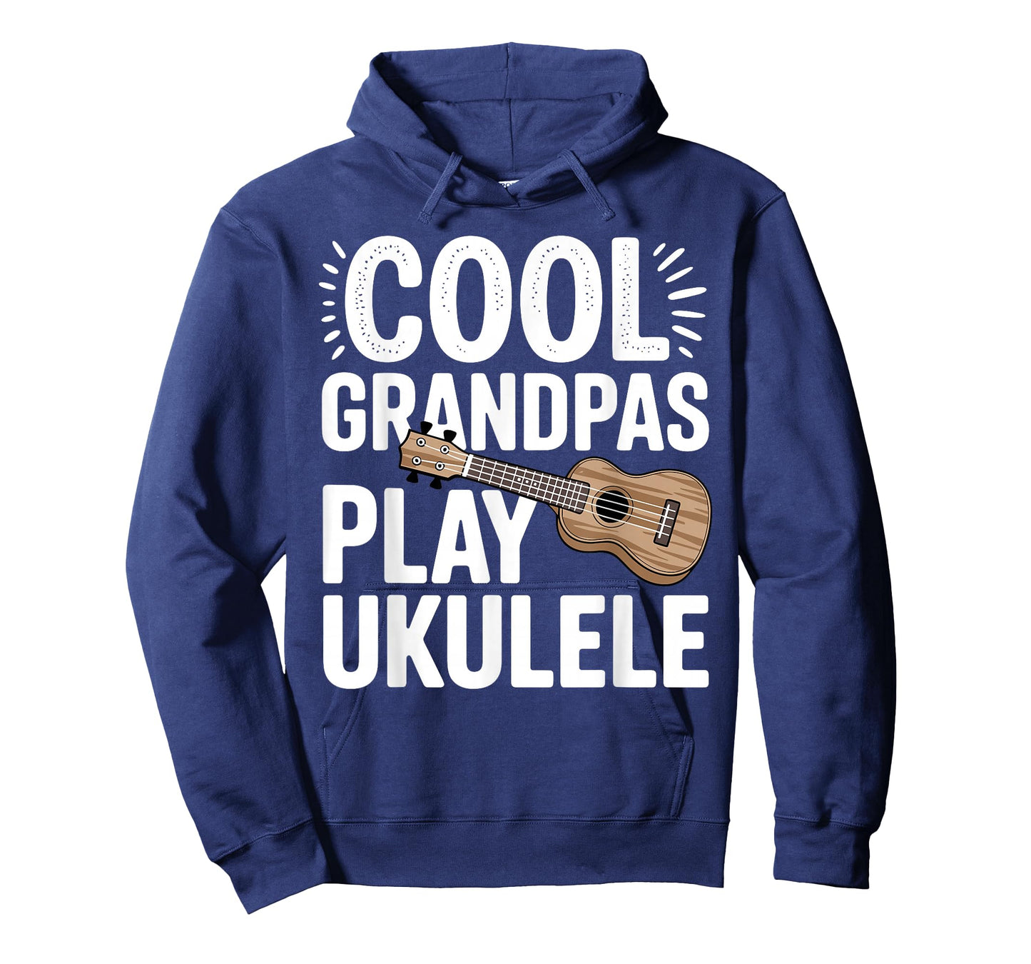Cool Ukulele Art for Grandpa Men Music Lover Ukulele Player T-Shirt