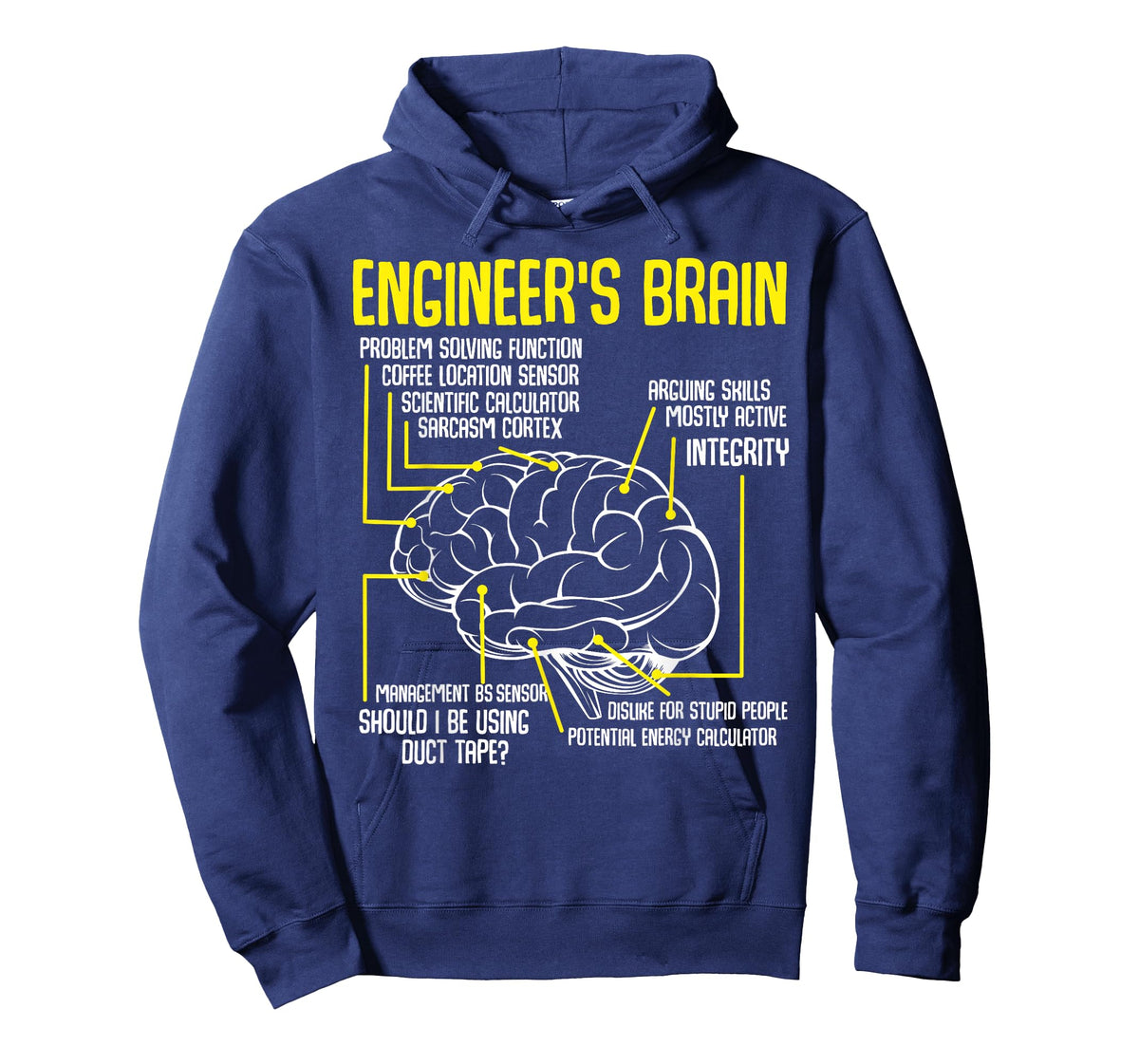 Engineer's Brain Engineering Engineering T-Shirt