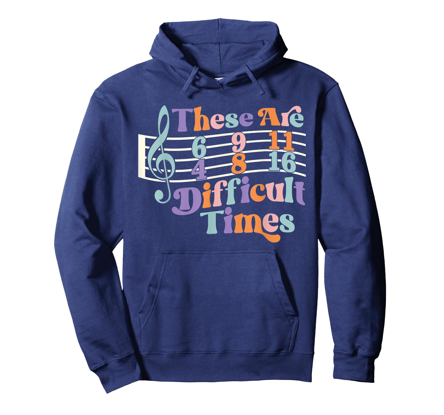 These Are Difficult Times Groovy Music Lover Musician T-Shirt