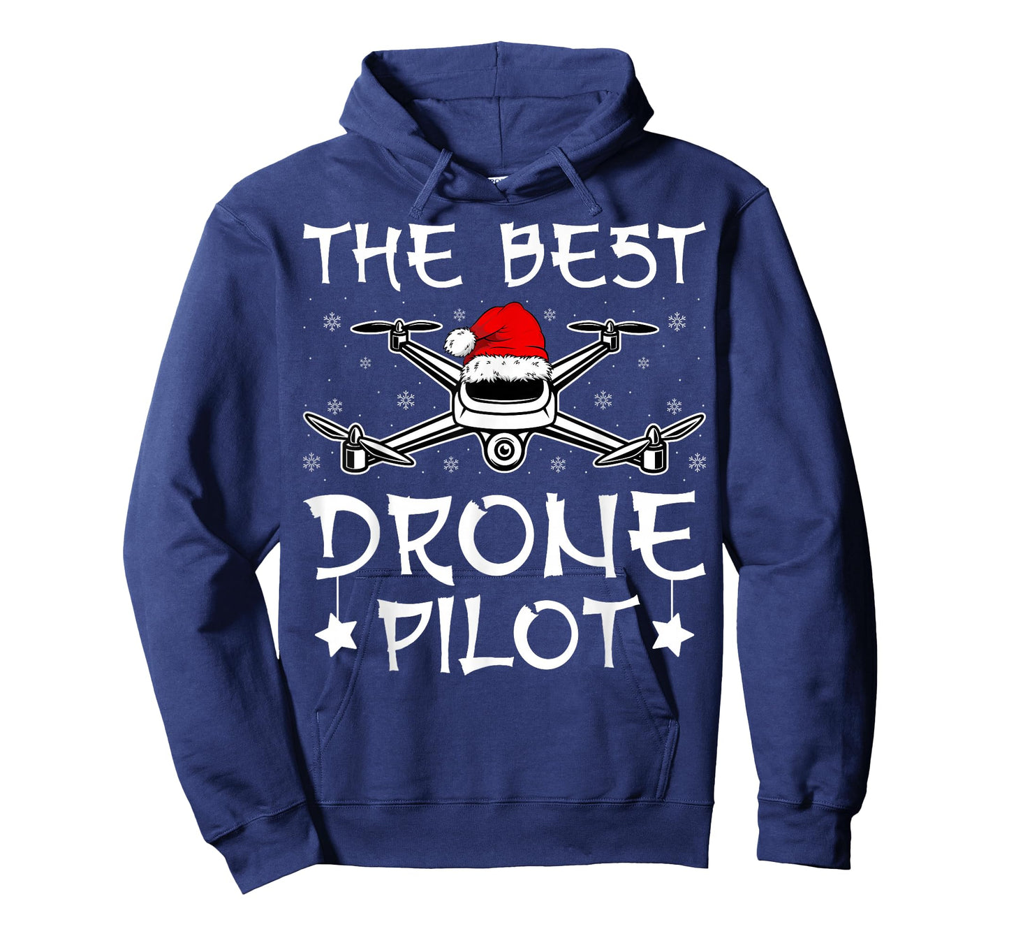 The Best Drone Pilot Santa Hat FPV Drone Operator Christmas T-Shirt