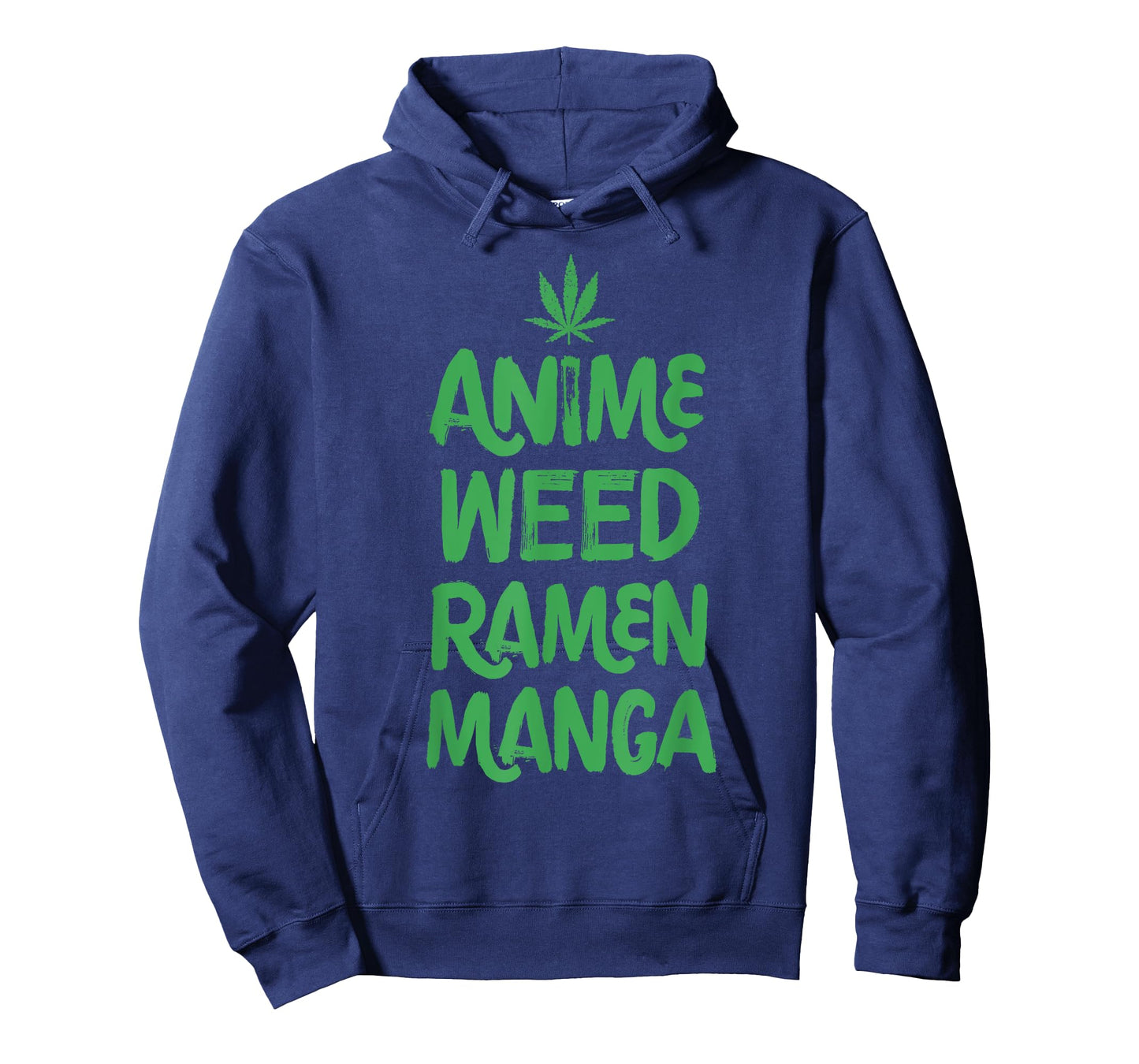 Anime Weed Ramen Manga Marijuana Leaf Cannabis Funny Japan T-Shirt