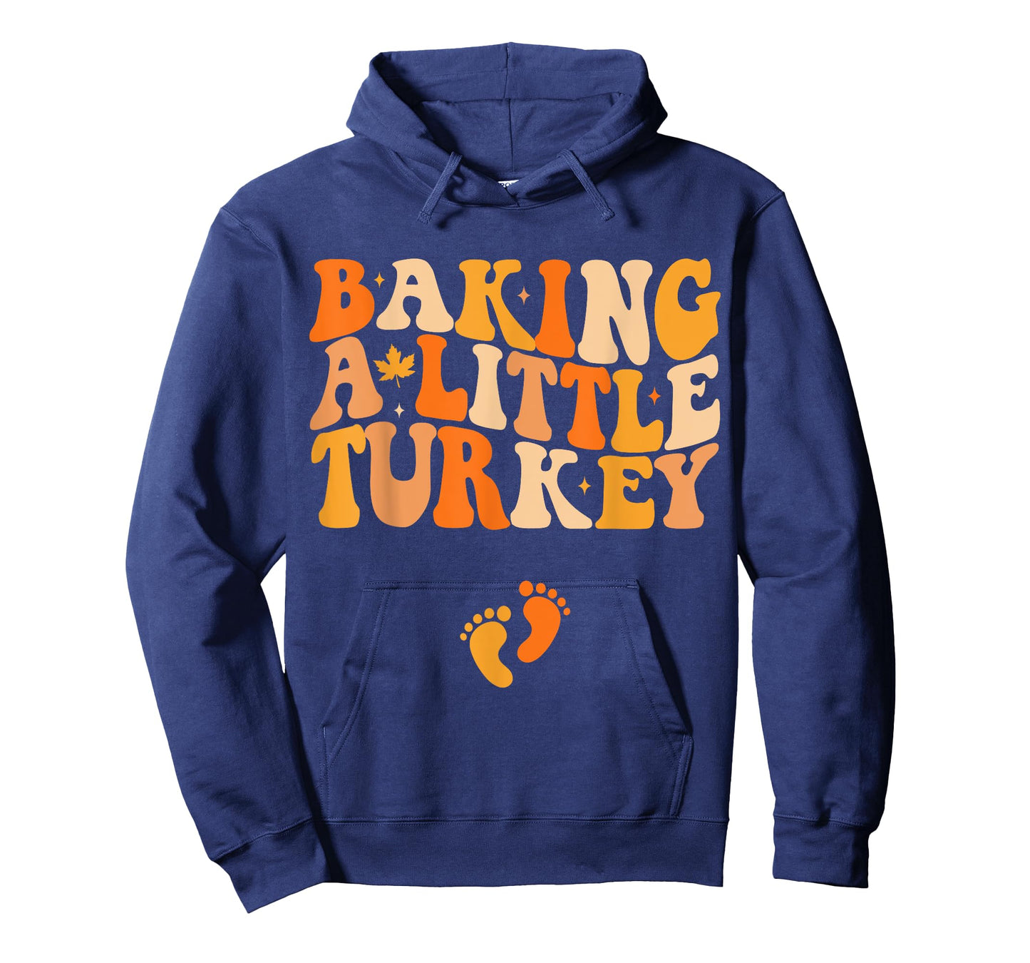 Baking A Little Turkey Thanksgiving Pregnancy Announcement T-Shirt