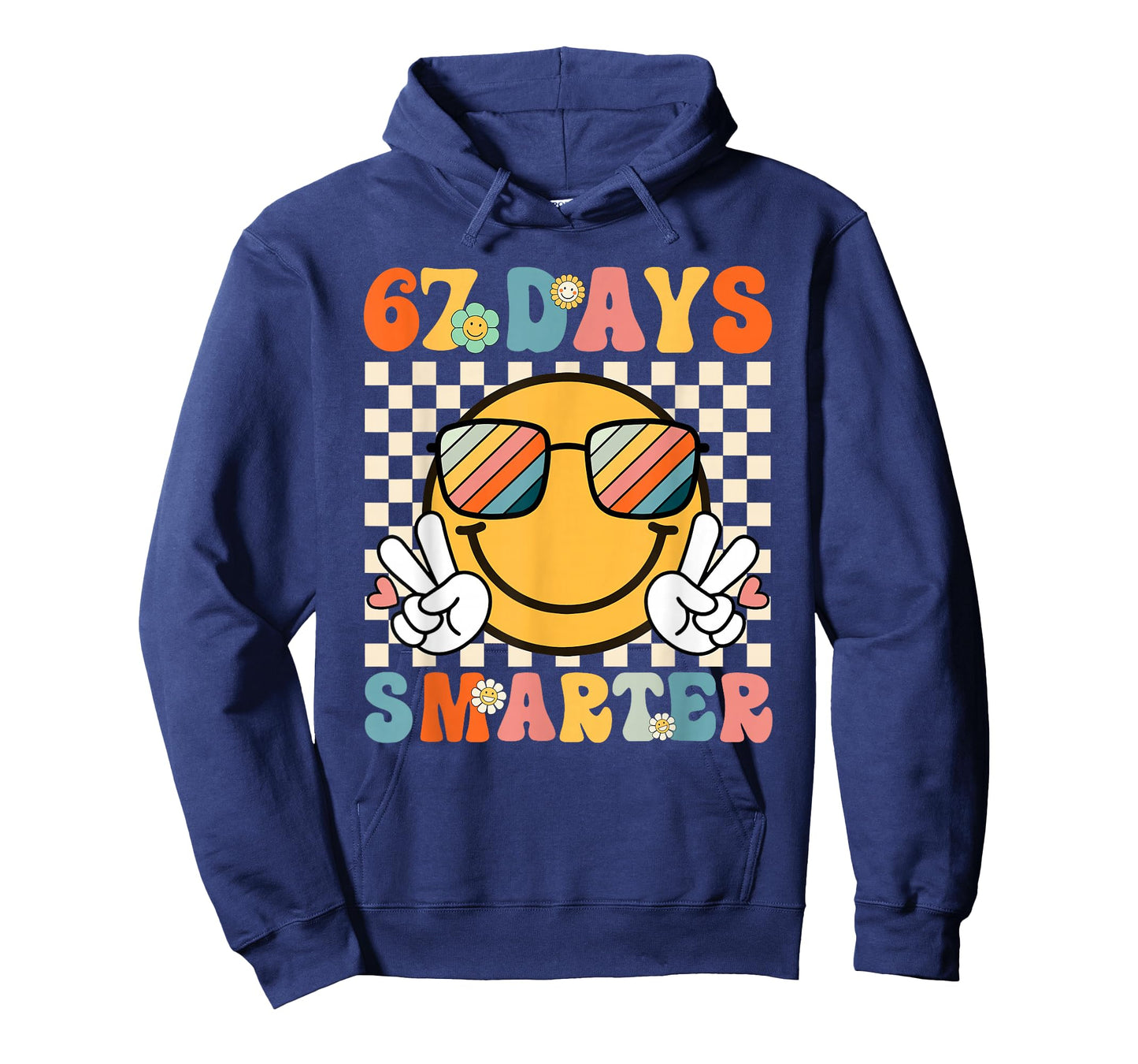 67 Days Smarter 67th Day of School for Teachers and Students T-Shirt