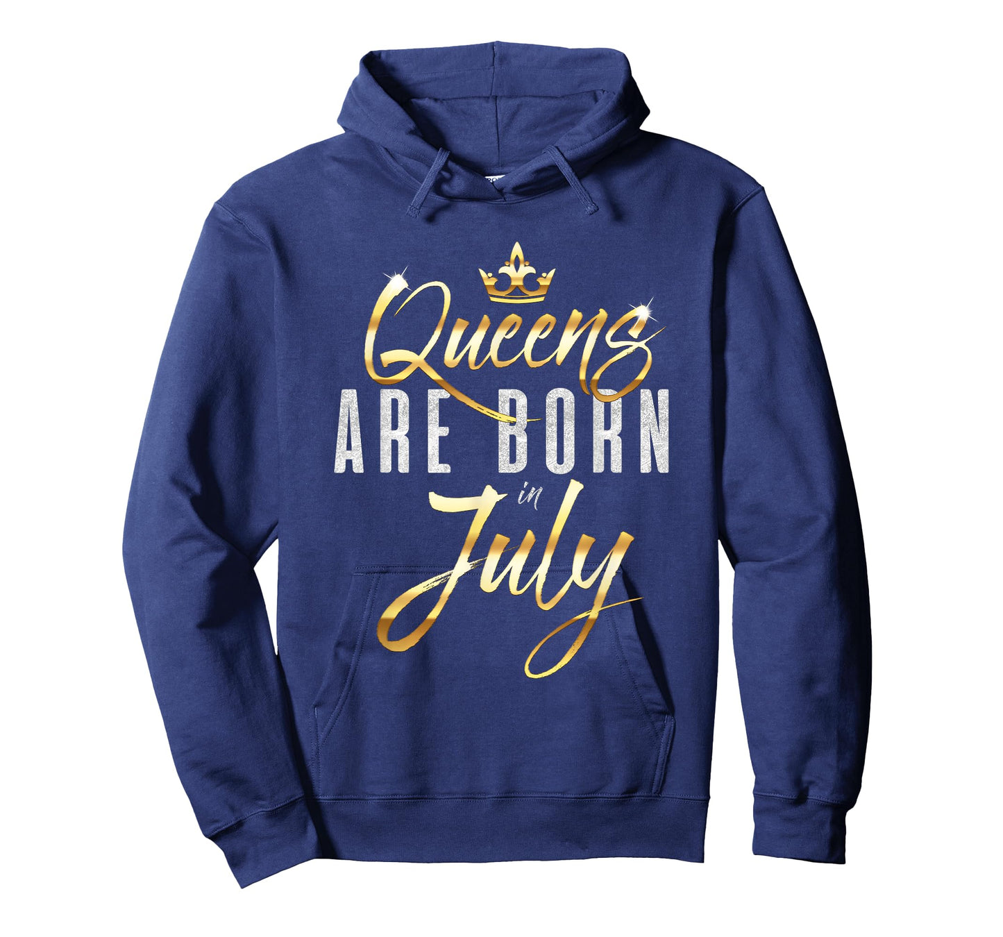 Queens Are Born In July Birthday Gift for Women and Girls T-Shirt