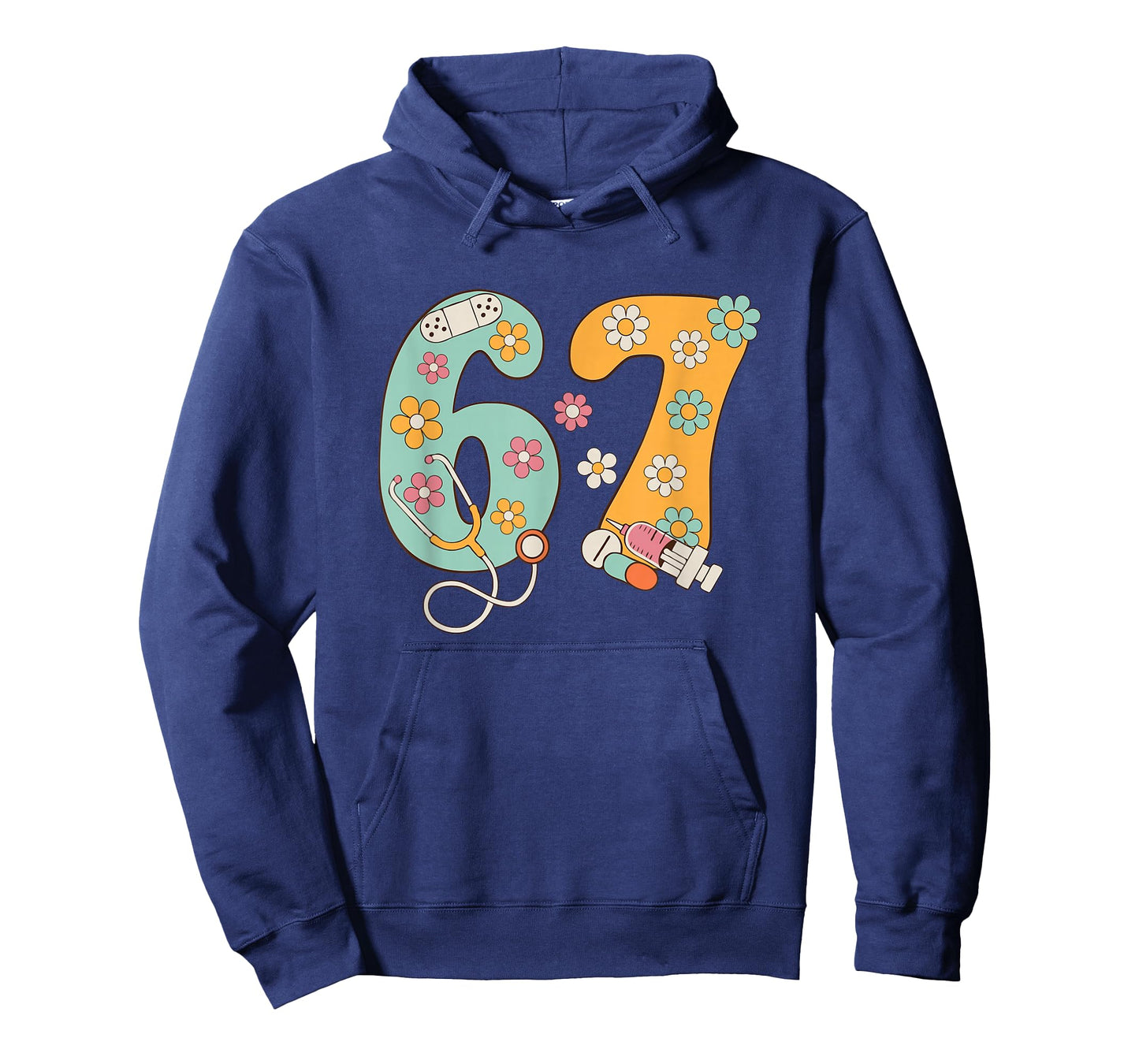 67 Shirt for Nurse 67 Meme Women Doctor Nursing Six Seven T-Shirt