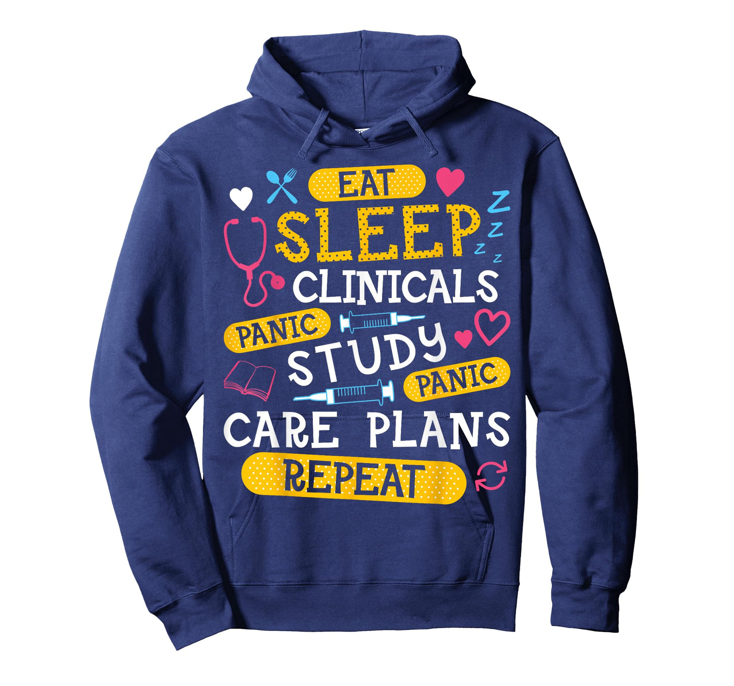 Clinicals Nurse Funny RN Nursing School Women CNA LPN Nurses T-Shirt