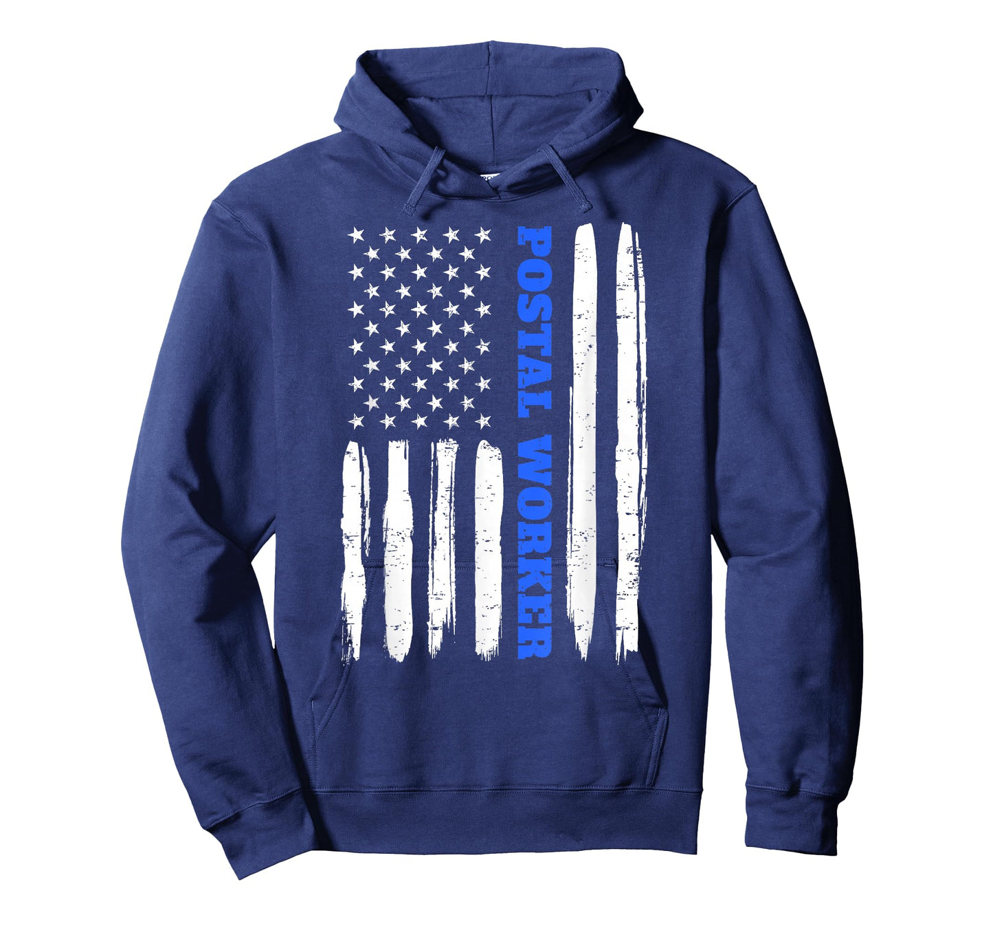 Patriotic Postal Worker American Flag Stars Stripes Postman T-Shirt