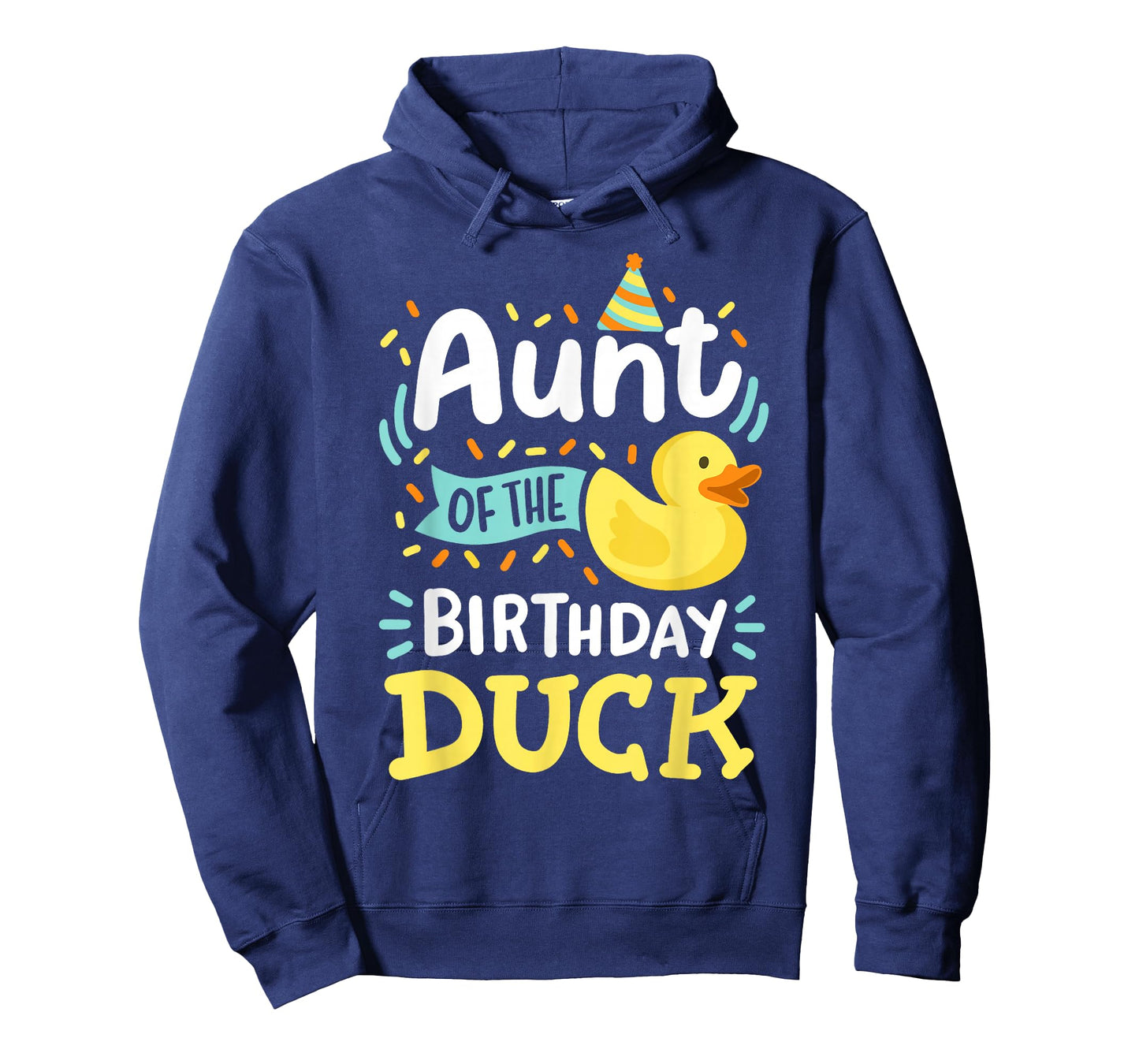 Aunt Of The Birthday Duck Boy Rubber Duck Bday Family T-Shirt