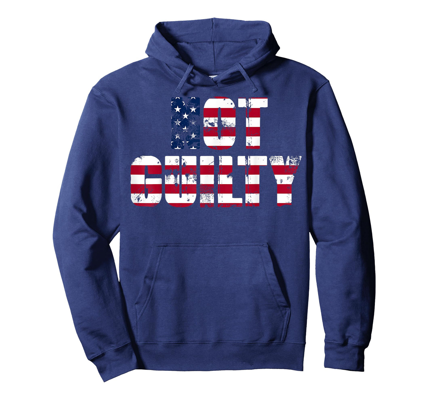 Not Guilty American Flag Women Men T-Shirt