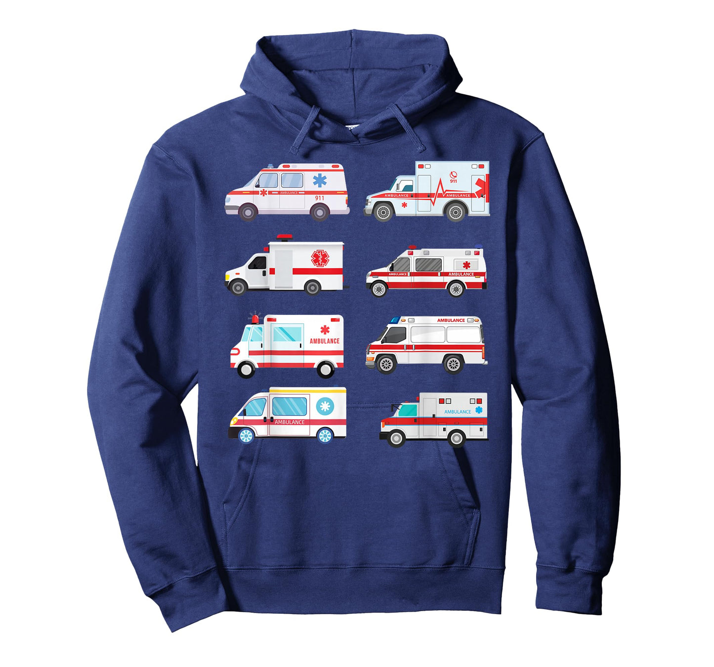 Ambulance Truck Birthday EMT for Boys Girls Toddlers T-Shirt