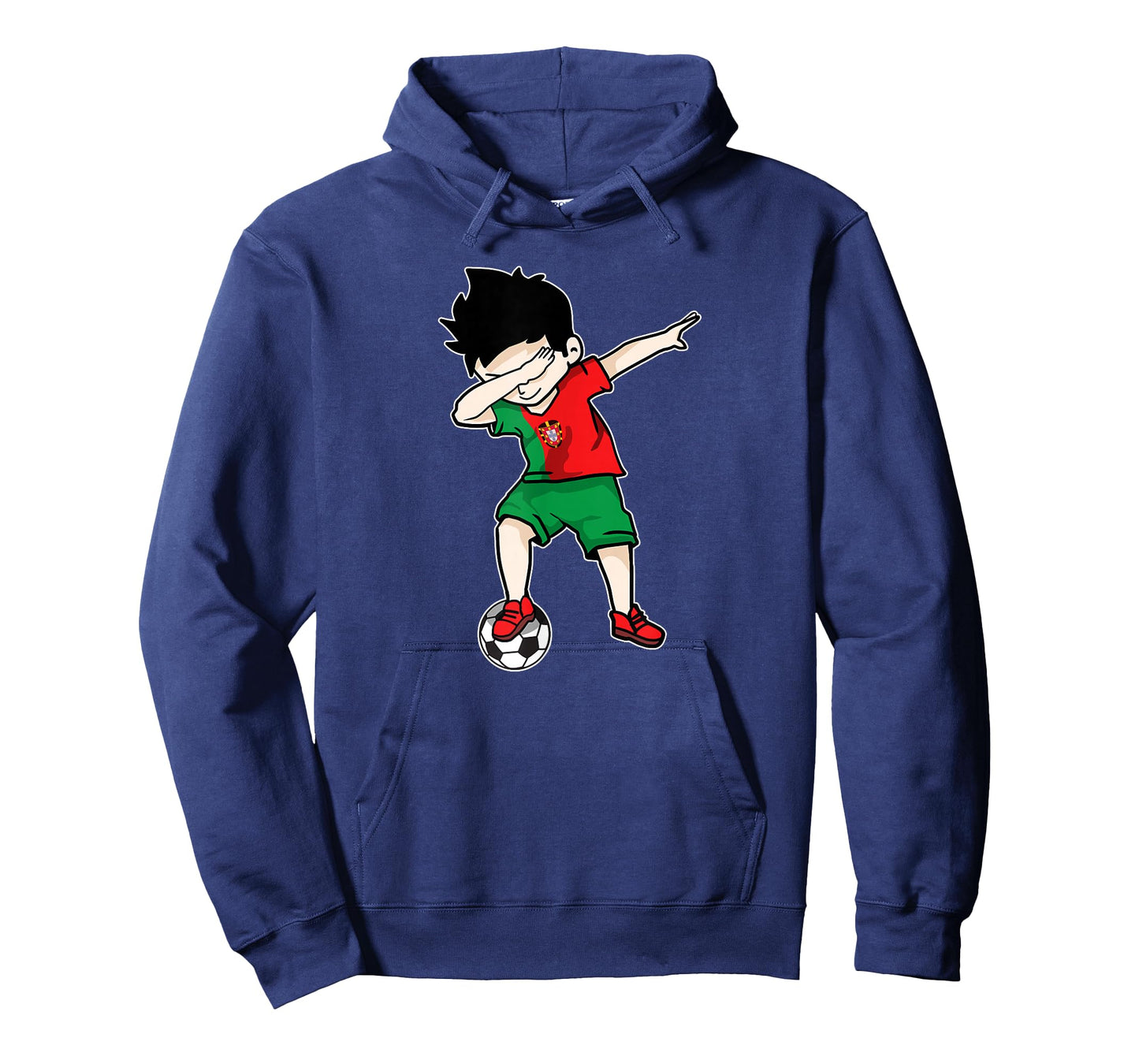 Dabbing Soccer Boy Portugal Football - Portuguese Gift T-Shirt