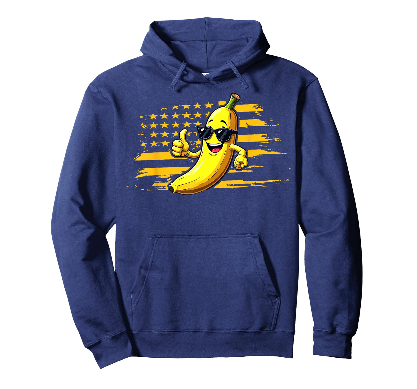 Graphic Bananas Proud Name Retro American Flag Bananas Lover T-Shirt