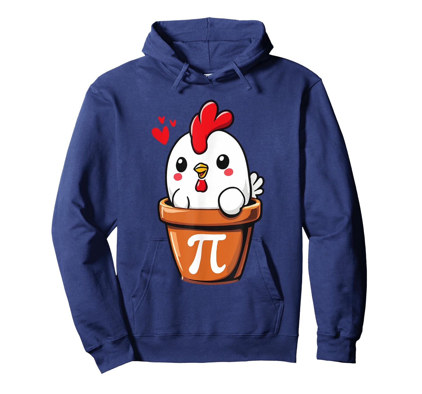 Chicken Pot Pie Funny School Math Puns Chicken Pot Pi T-Shirt